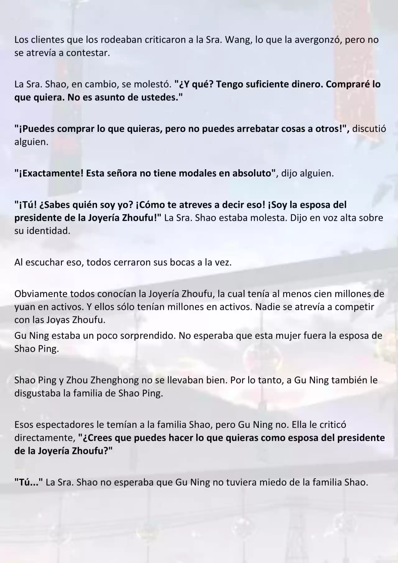 LA REENCARNACIÓN DE LA MUJER EMPRESARIA ESCOLAR. (Novela) - Capítulo 73 - Página 4 - LectorTMOo