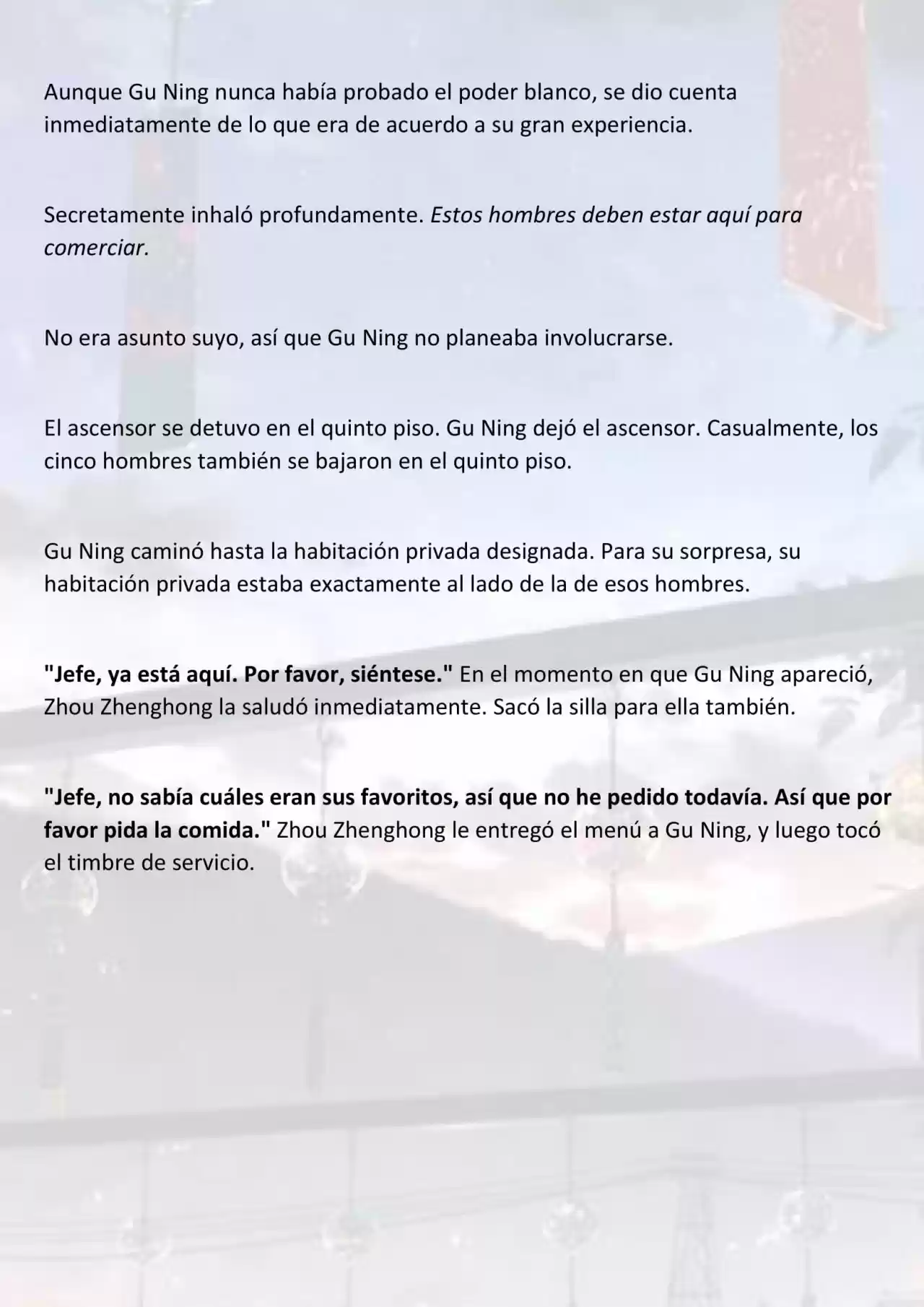 LA REENCARNACIÓN DE LA MUJER EMPRESARIA ESCOLAR. (Novela) - Capítulo 74 - Página 6 - LectorTMOo