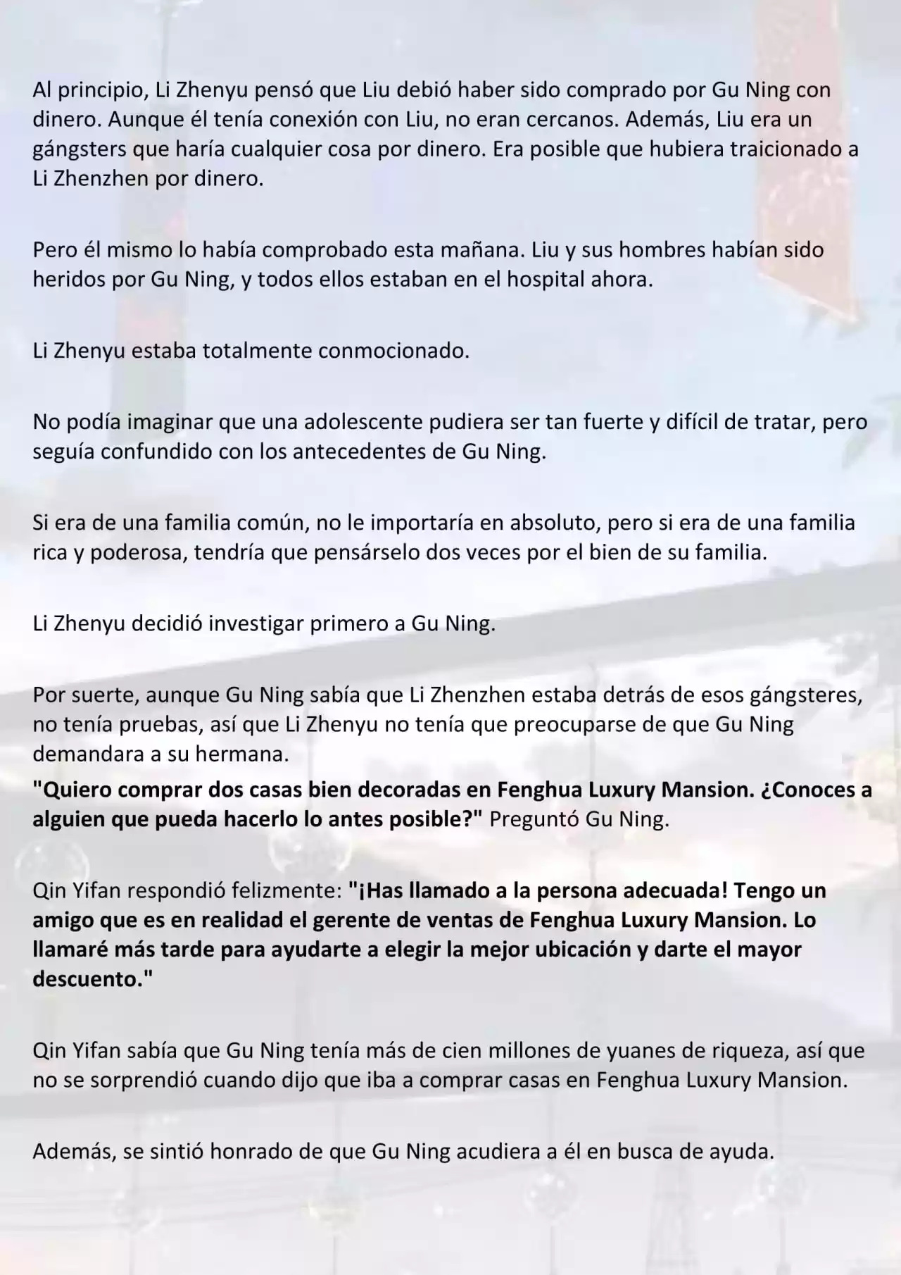 LA REENCARNACIÓN DE LA MUJER EMPRESARIA ESCOLAR. (Novela) - Capítulo 77 - Página 4 - LectorTMOo