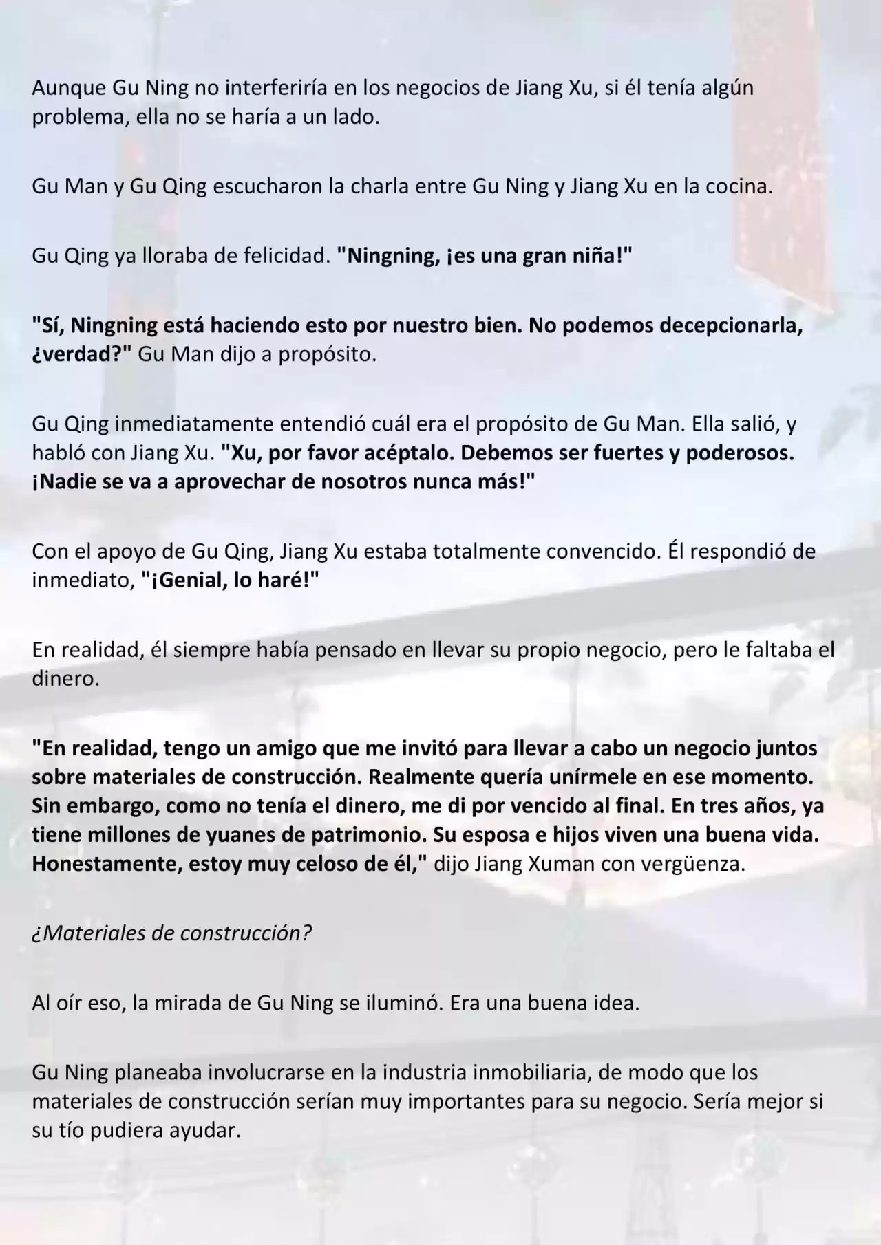 LA REENCARNACIÓN DE LA MUJER EMPRESARIA ESCOLAR. (Novela) - Capítulo 82 - Página 4 - LectorTMOo
