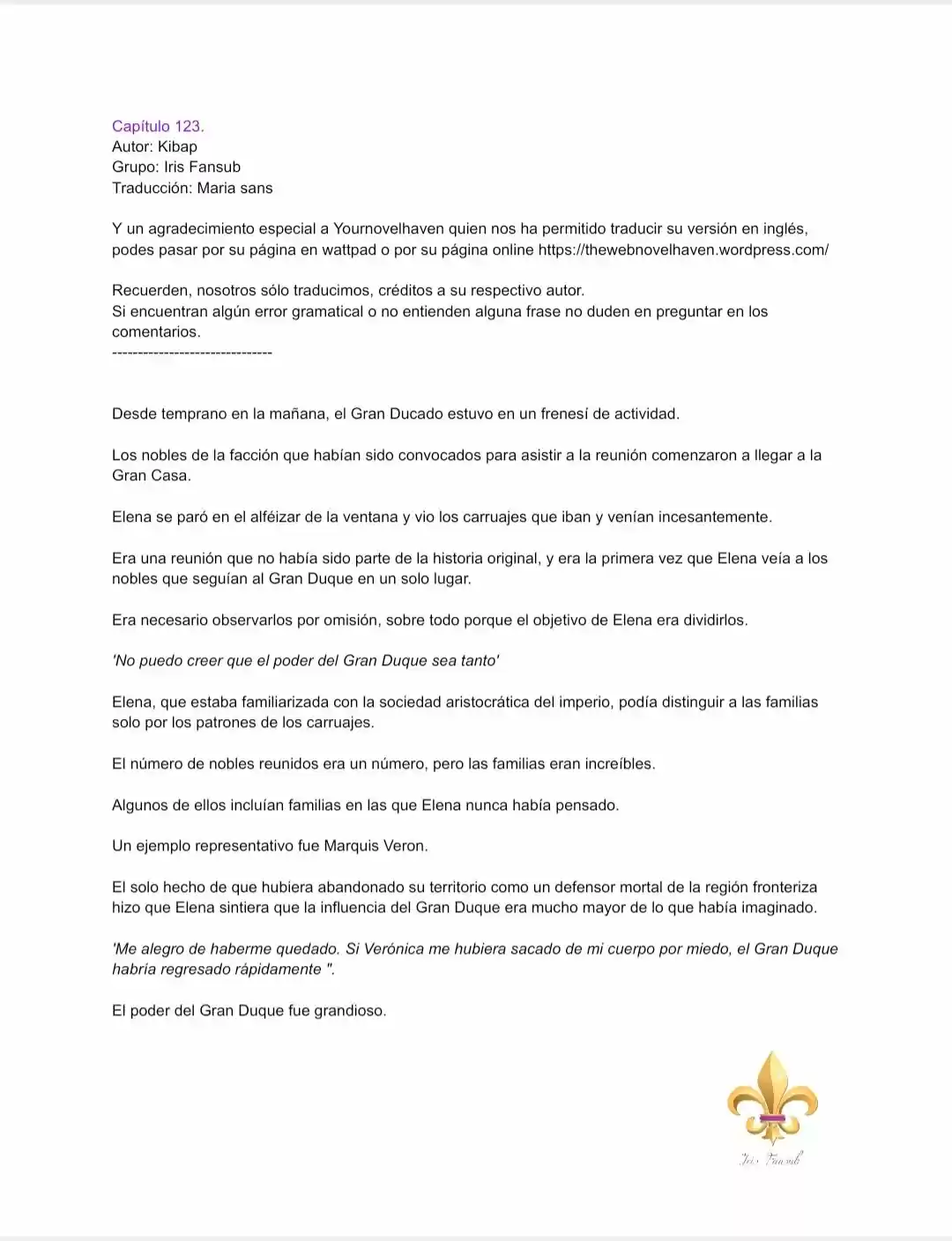 La Reina Demonio Quiere Morir - Capítulo 123 - Página 3 - LectorTMOo