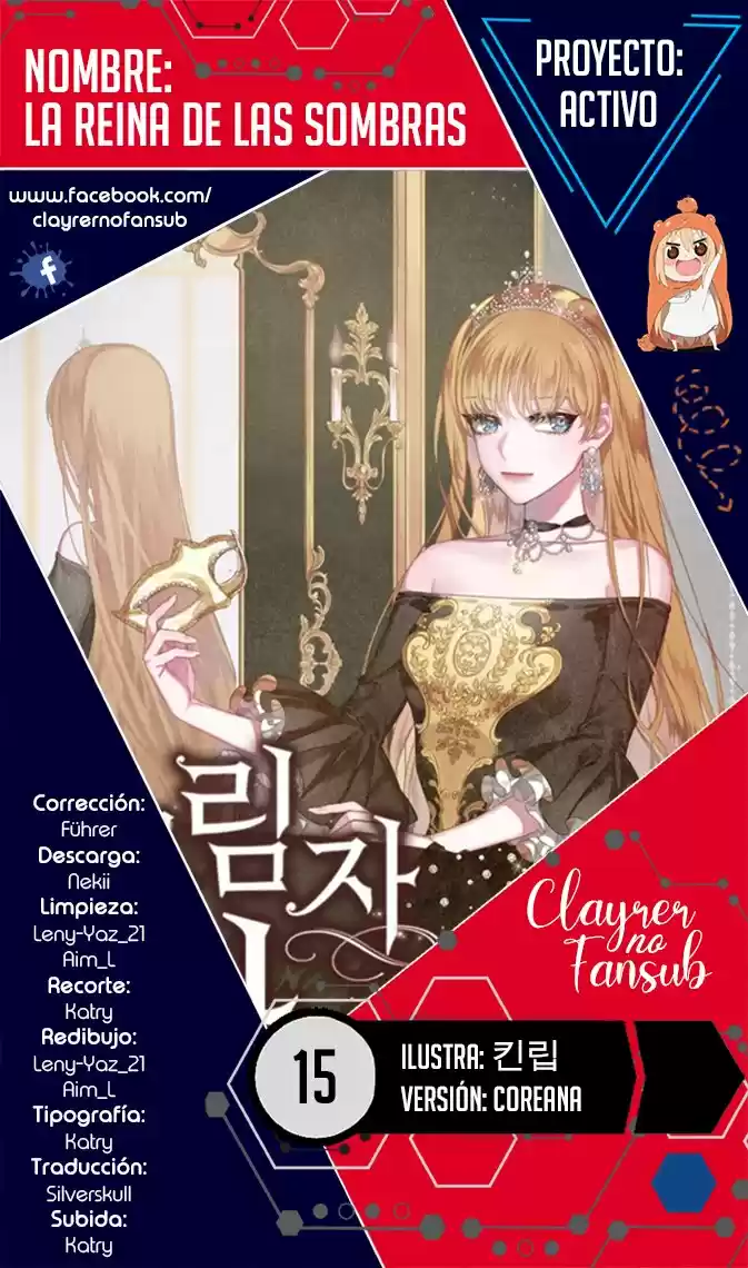 LA REINA DE LAS SOMBRAS - Capítulo 15 - Página 1 - LectorTMOo