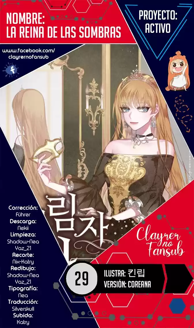 LA REINA DE LAS SOMBRAS - Capítulo 29 - Página 1 - LectorTMOo