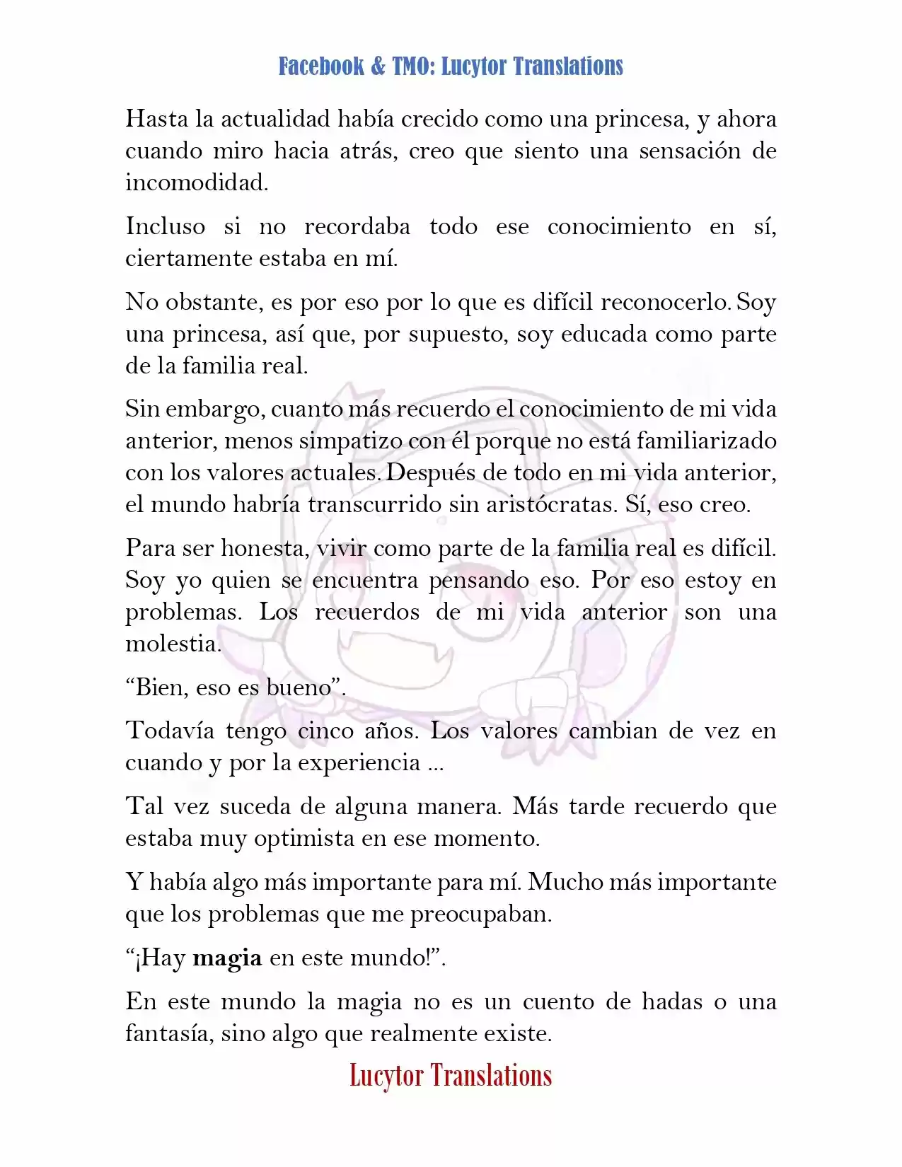 La Revolución Mágica De La Princesa Reencarnada Y La Joven Genio (Novela) - Capítulo  - Página 4 - LectorTMOo