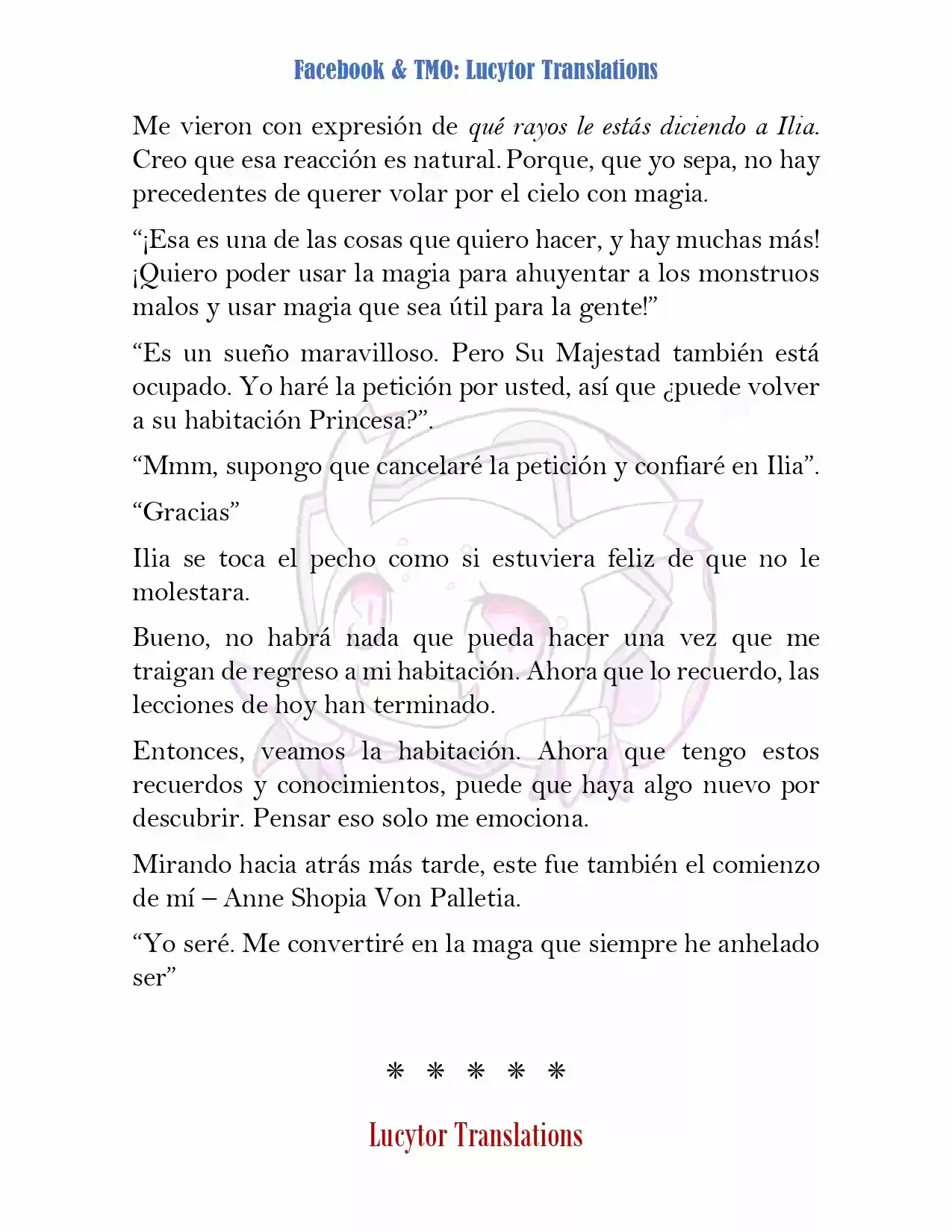 La Revolución Mágica De La Princesa Reencarnada Y La Joven Genio (Novela) - Capítulo  - Página 7 - LectorTMOo