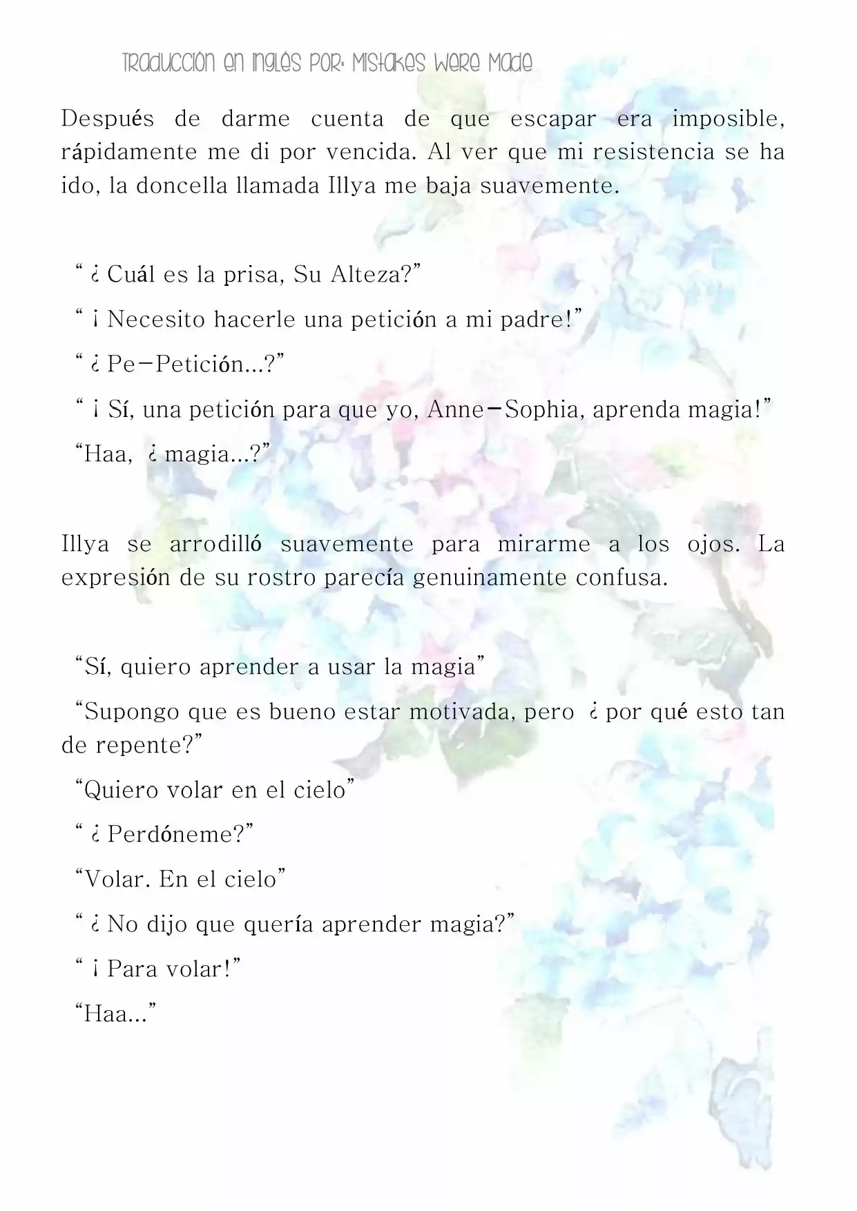 La Revolución Mágica De La Princesa Reencarnada Y La Joven Genio (Novela) - Capítulo 1 - Página 7 - LectorTMOo