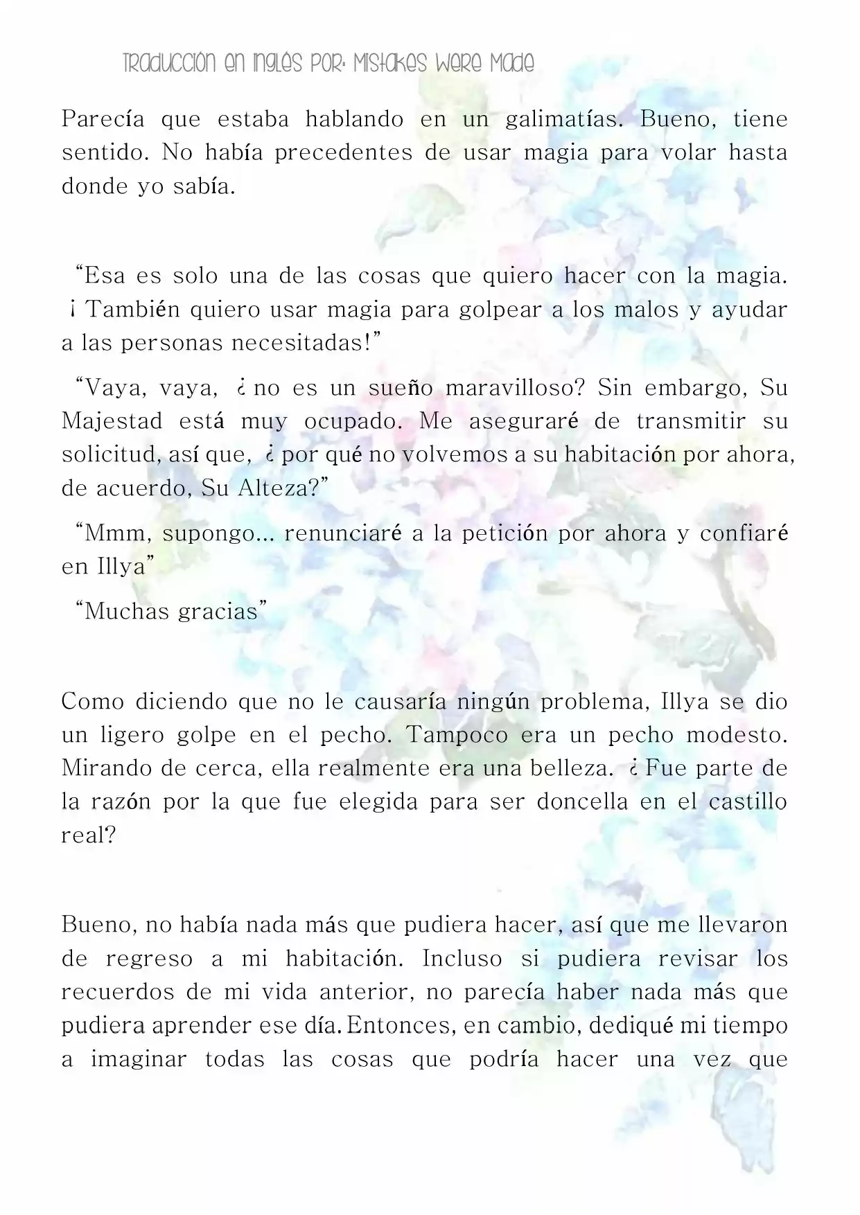 La Revolución Mágica De La Princesa Reencarnada Y La Joven Genio (Novela) - Capítulo 1 - Página 8 - LectorTMOo
