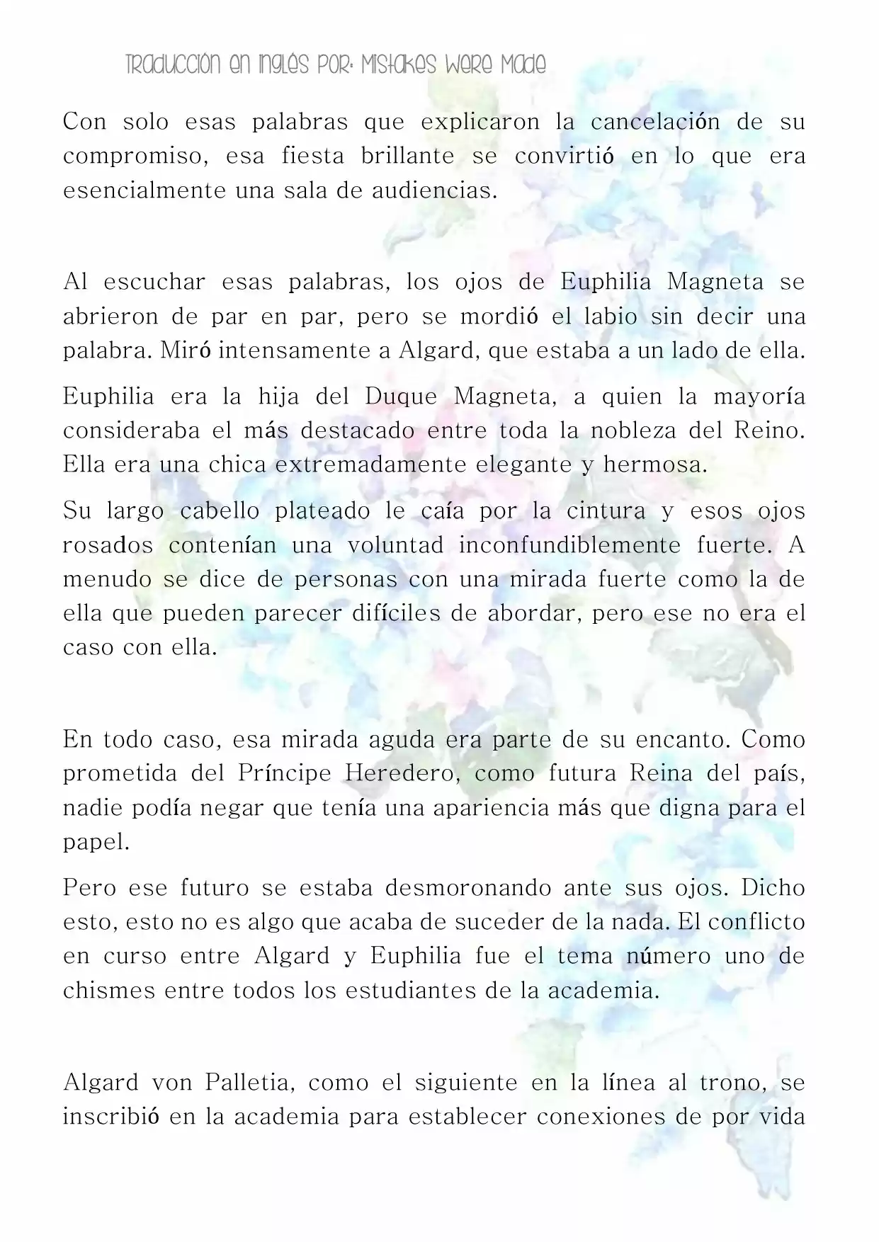 La Revolución Mágica De La Princesa Reencarnada Y La Joven Genio (Novela) - Capítulo 1 - Página 11 - LectorTMOo