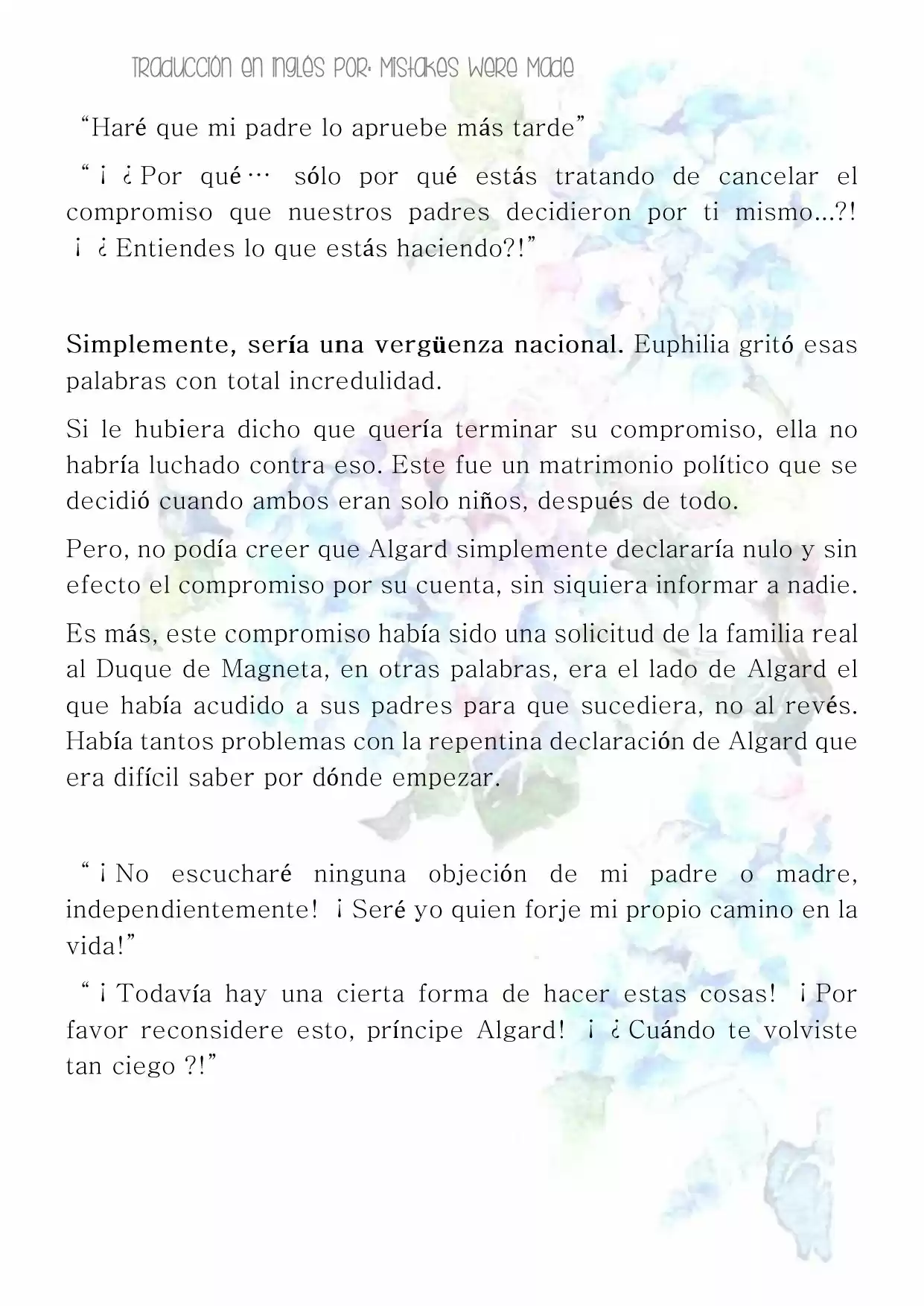 La Revolución Mágica De La Princesa Reencarnada Y La Joven Genio (Novela) - Capítulo 1 - Página 16 - LectorTMOo