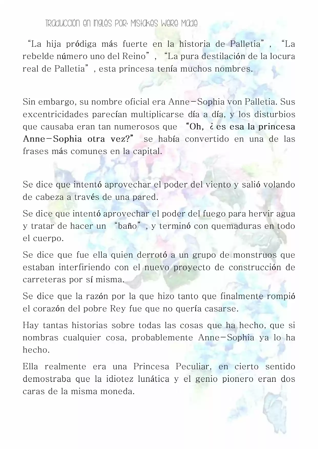 La Revolución Mágica De La Princesa Reencarnada Y La Joven Genio (Novela) - Capítulo 1 - Página 22 - LectorTMOo