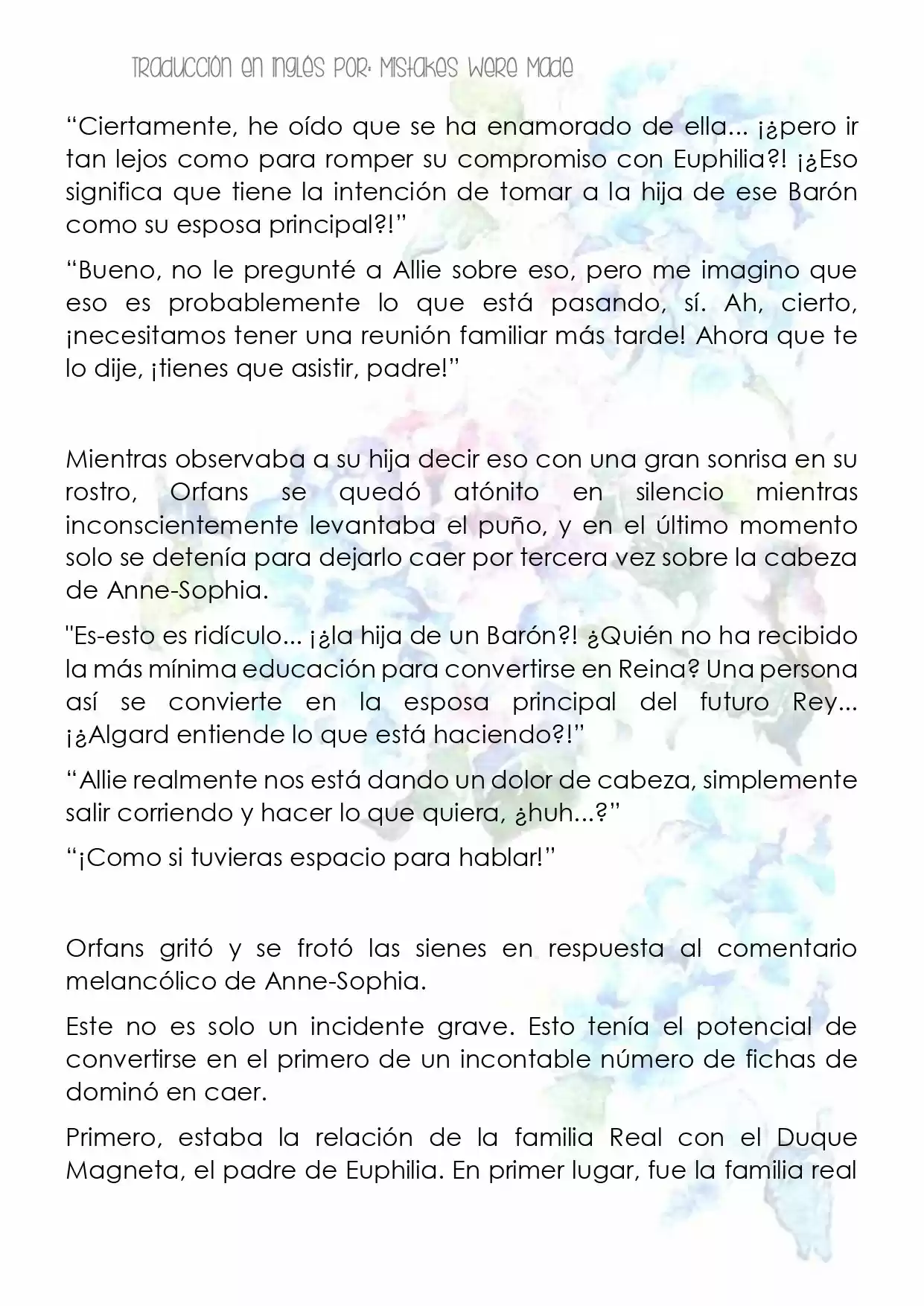 La Revolución Mágica De La Princesa Reencarnada Y La Joven Genio (Novela) - Capítulo 2 - Página 11 - LectorTMOo