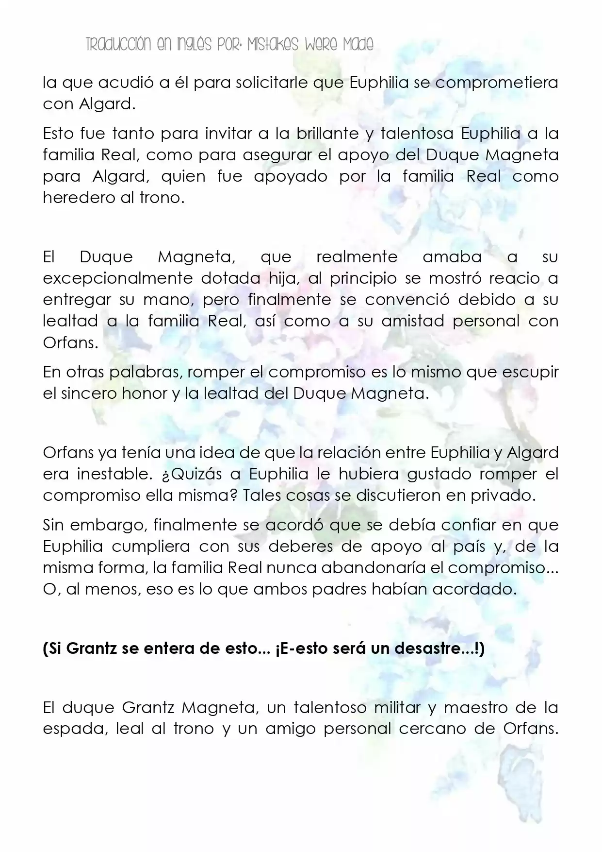 La Revolución Mágica De La Princesa Reencarnada Y La Joven Genio (Novela) - Capítulo 2 - Página 12 - LectorTMOo