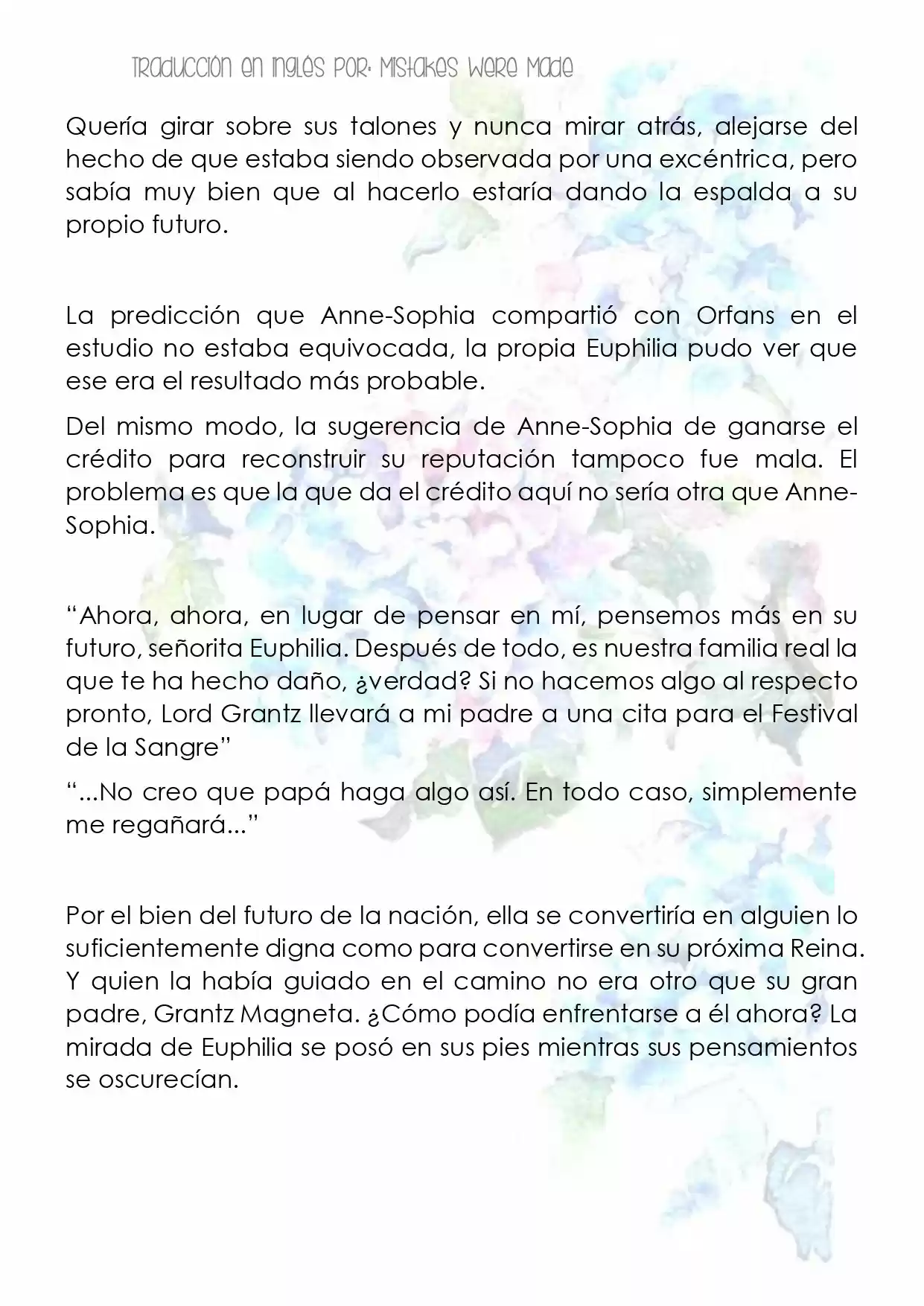 La Revolución Mágica De La Princesa Reencarnada Y La Joven Genio (Novela) - Capítulo 3 - Página 4 - LectorTMOo