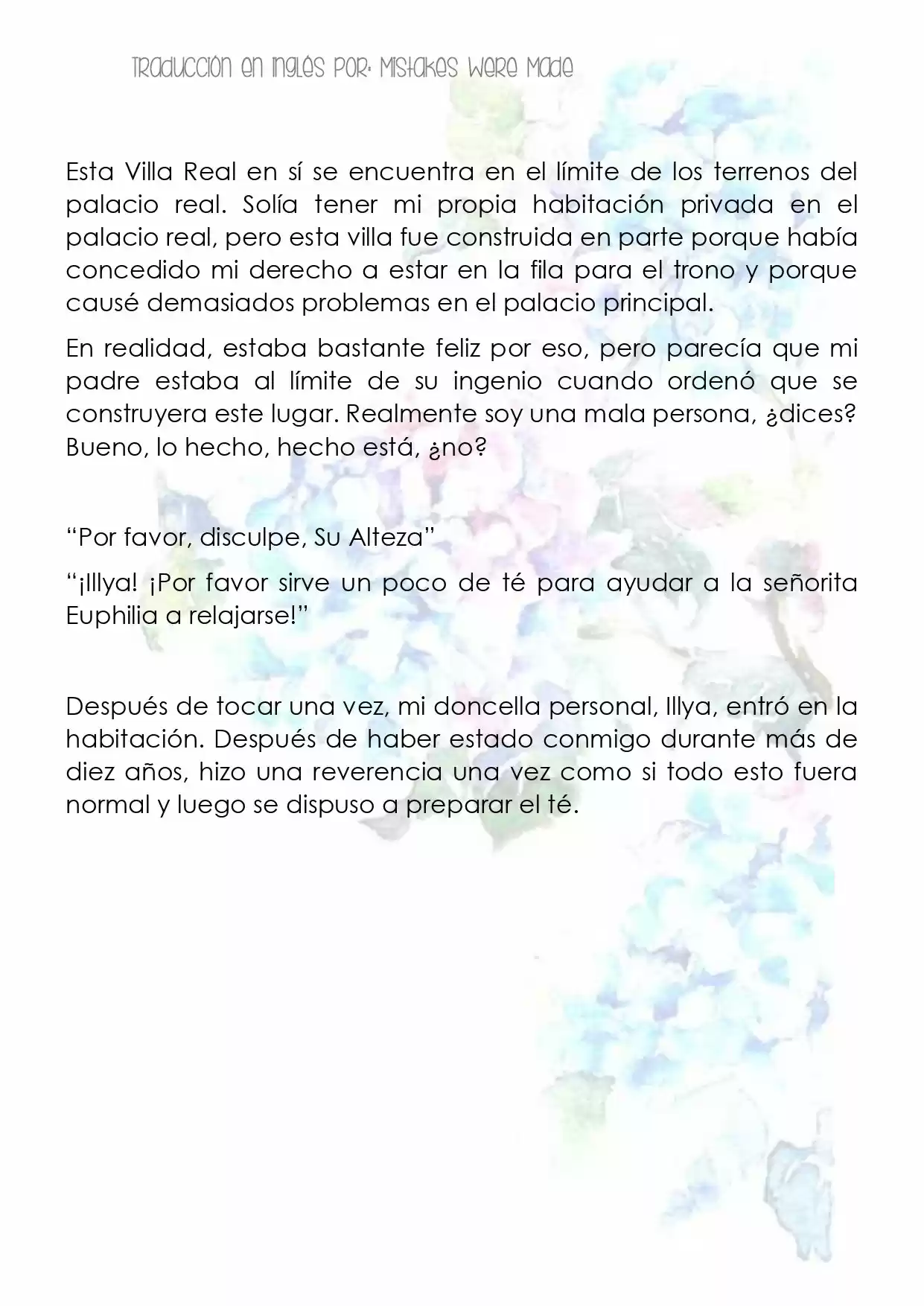 La Revolución Mágica De La Princesa Reencarnada Y La Joven Genio (Novela) - Capítulo 3 - Página 7 - LectorTMOo