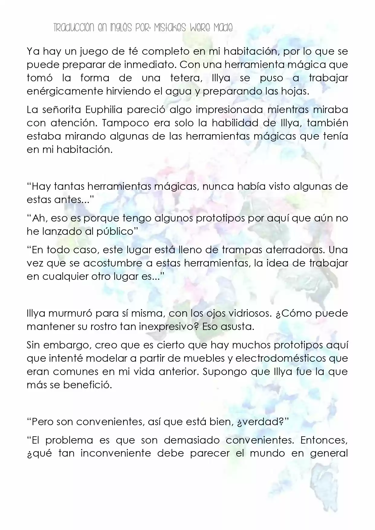 La Revolución Mágica De La Princesa Reencarnada Y La Joven Genio (Novela) - Capítulo 3 - Página 9 - LectorTMOo