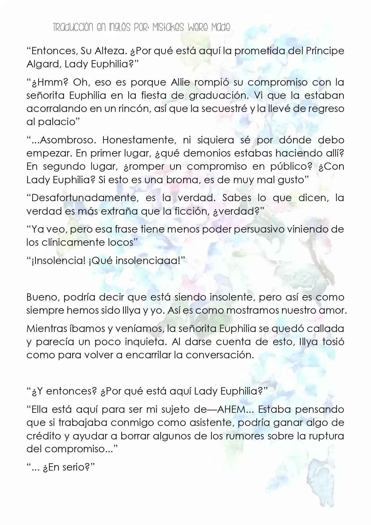 La Revolución Mágica De La Princesa Reencarnada Y La Joven Genio (Novela) - Capítulo 3 - Página 11 - LectorTMOo