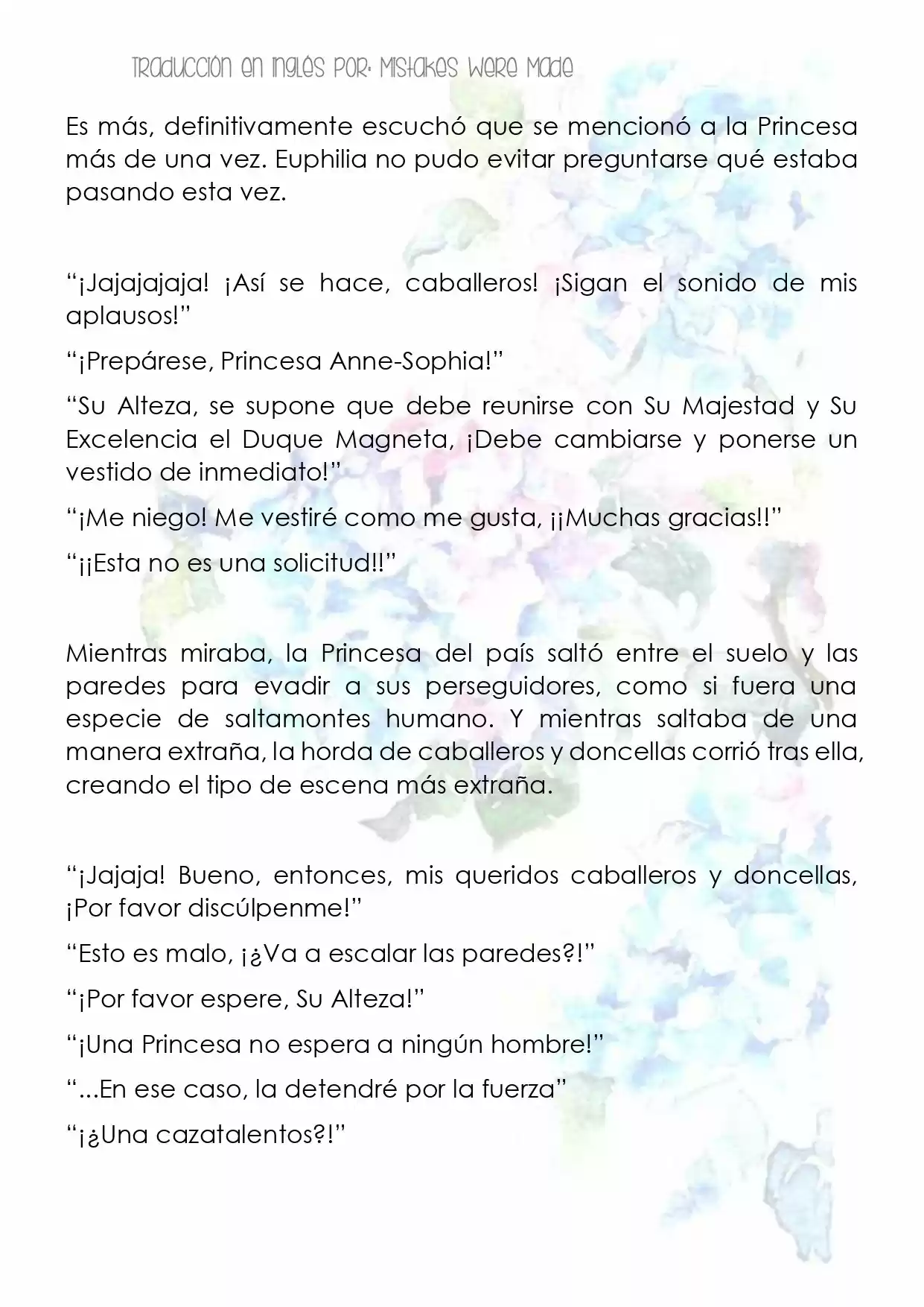 La Revolución Mágica De La Princesa Reencarnada Y La Joven Genio (Novela) - Capítulo 4 - Página 4 - LectorTMOo