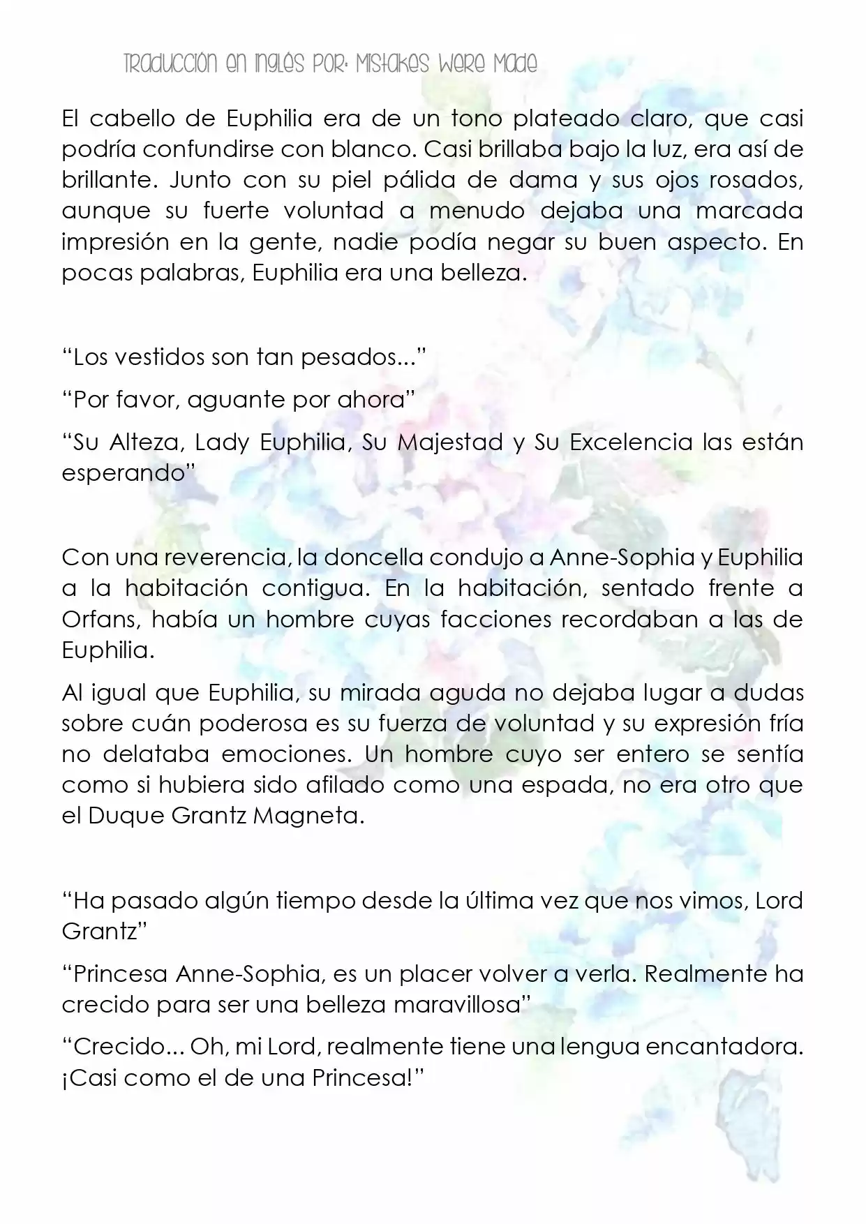La Revolución Mágica De La Princesa Reencarnada Y La Joven Genio (Novela) - Capítulo 4 - Página 7 - LectorTMOo