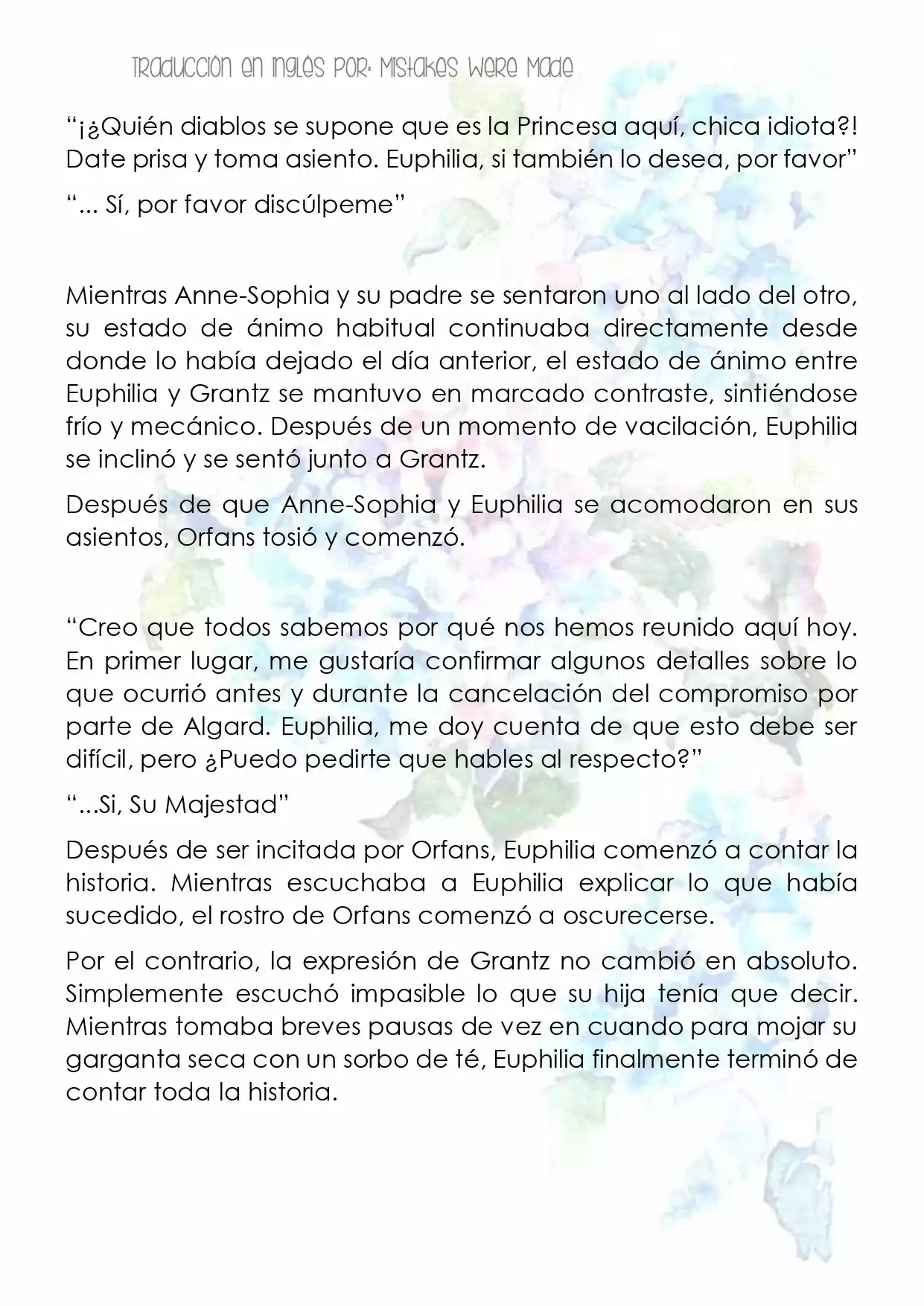 La Revolución Mágica De La Princesa Reencarnada Y La Joven Genio (Novela) - Capítulo 4 - Página 8 - LectorTMOo