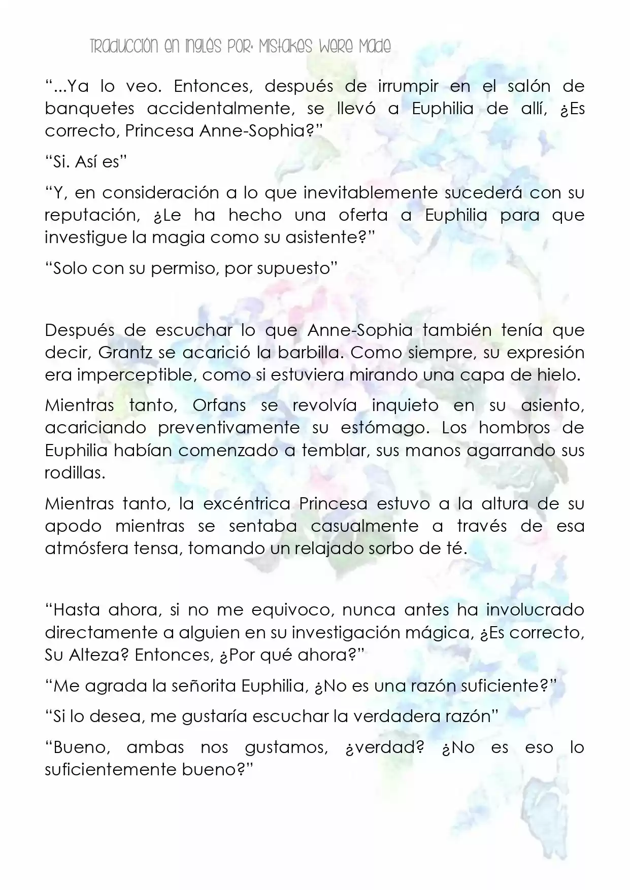 La Revolución Mágica De La Princesa Reencarnada Y La Joven Genio (Novela) - Capítulo 4 - Página 9 - LectorTMOo