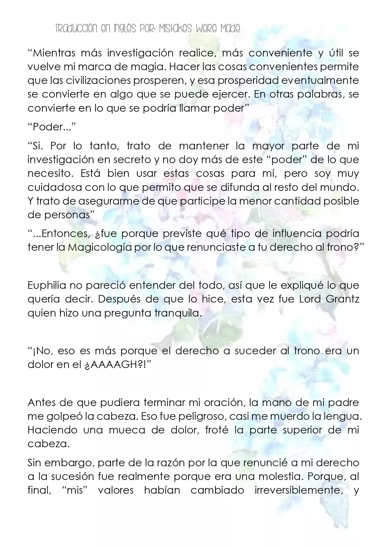 La Revolución Mágica De La Princesa Reencarnada Y La Joven Genio (Novela) - Capítulo 4 - Página 11 - LectorTMOo