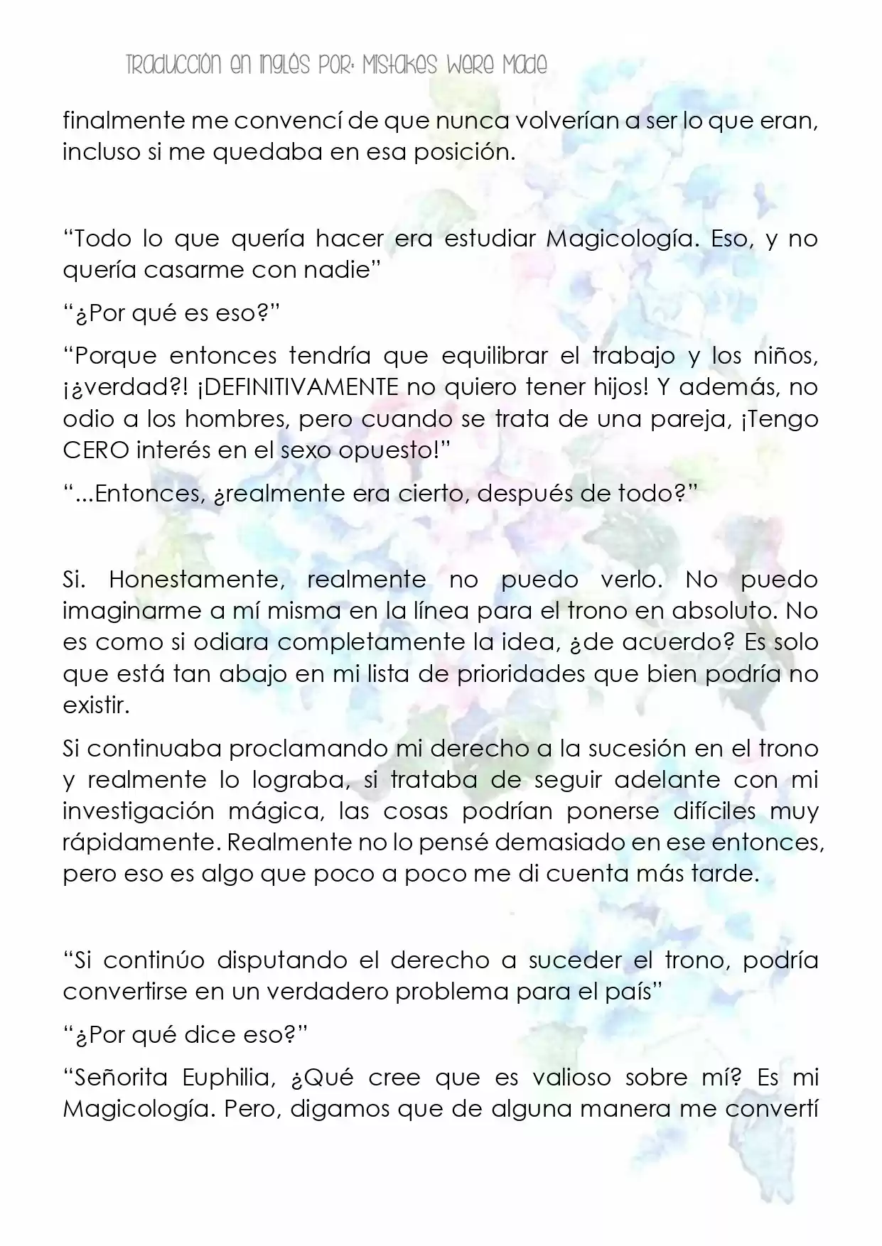 La Revolución Mágica De La Princesa Reencarnada Y La Joven Genio (Novela) - Capítulo 4 - Página 12 - LectorTMOo