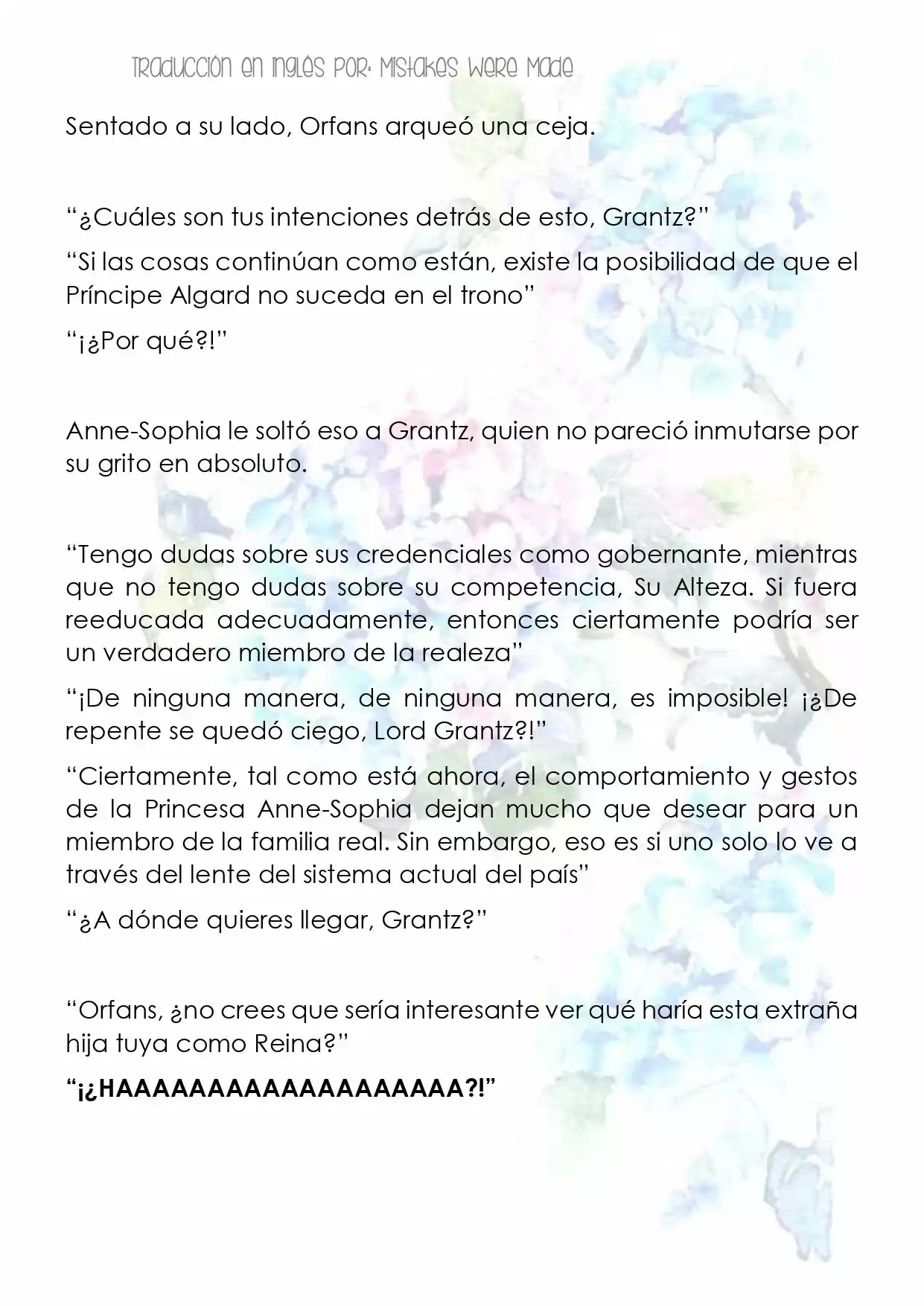 La Revolución Mágica De La Princesa Reencarnada Y La Joven Genio (Novela) - Capítulo 5 - Página 4 - LectorTMOo