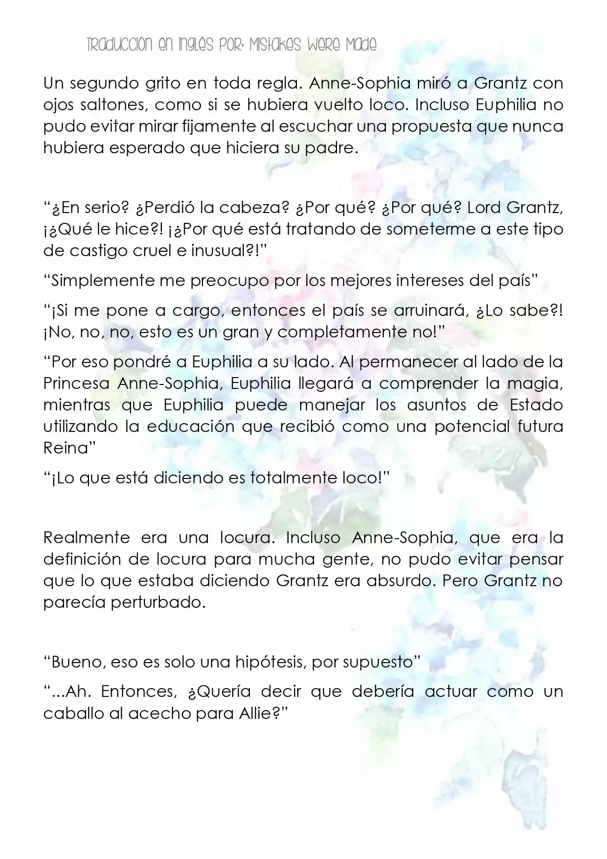 La Revolución Mágica De La Princesa Reencarnada Y La Joven Genio (Novela) - Capítulo 5 - Página 5 - LectorTMOo