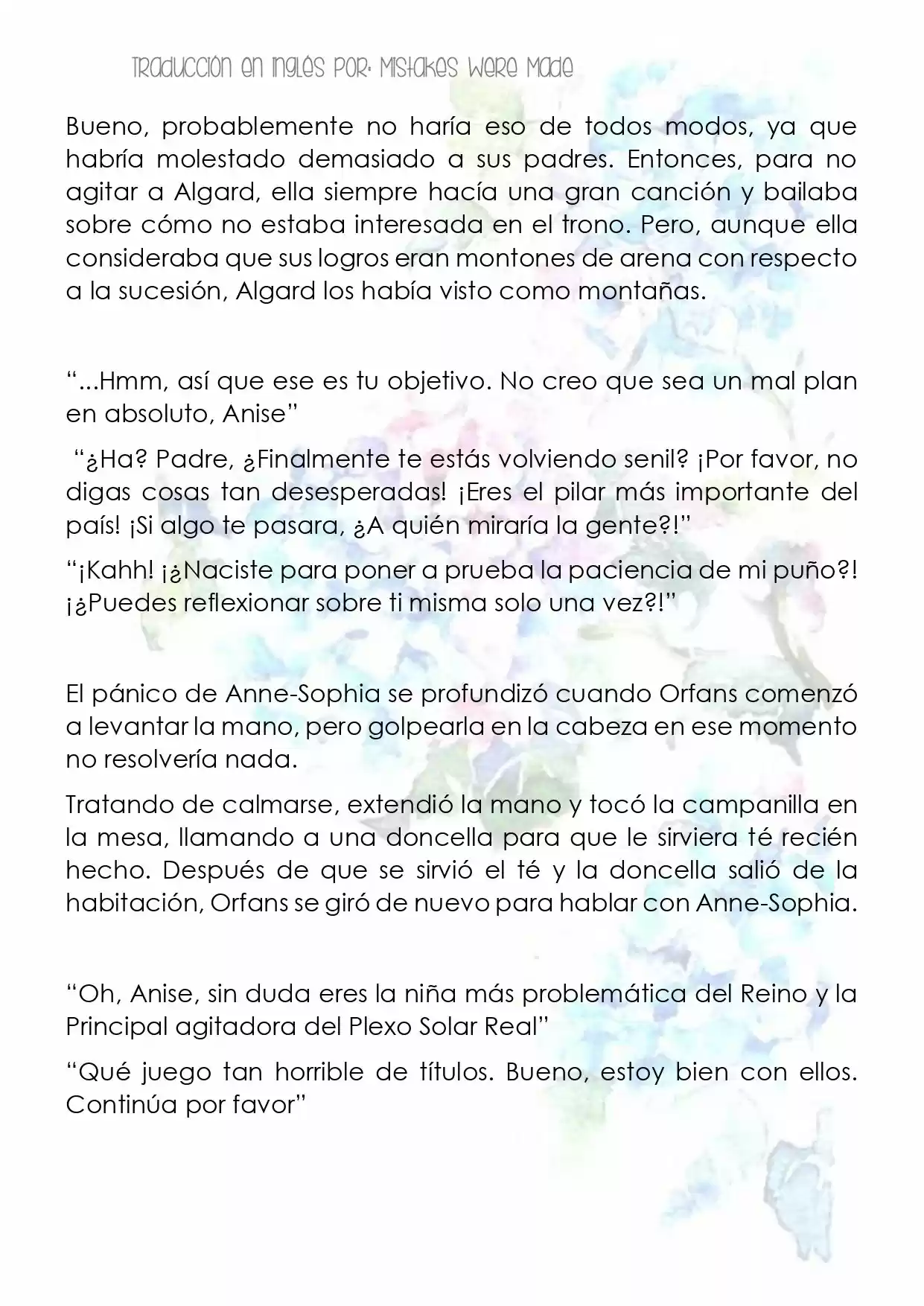 La Revolución Mágica De La Princesa Reencarnada Y La Joven Genio (Novela) - Capítulo 5 - Página 7 - LectorTMOo