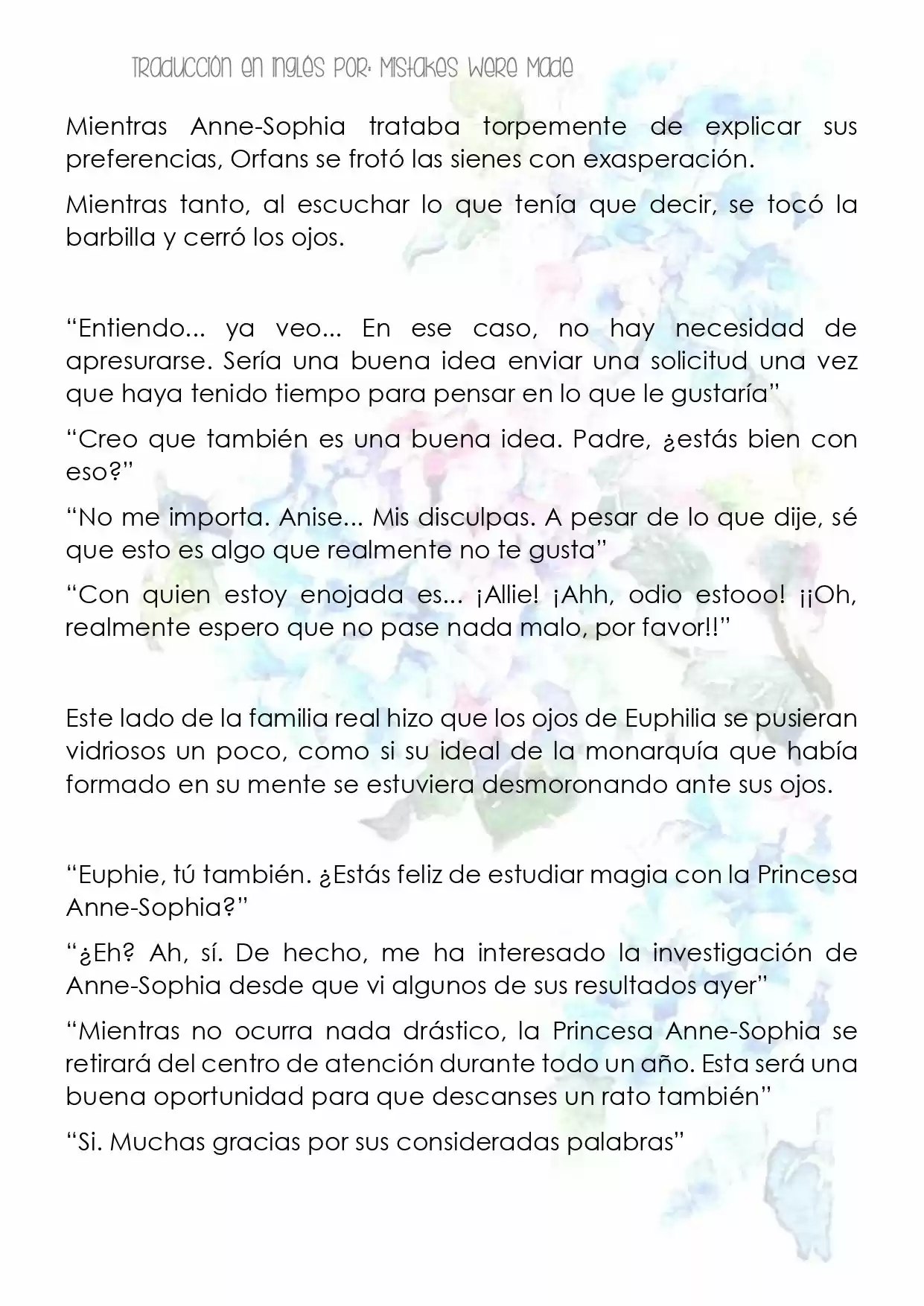 La Revolución Mágica De La Princesa Reencarnada Y La Joven Genio (Novela) - Capítulo 5 - Página 15 - LectorTMOo