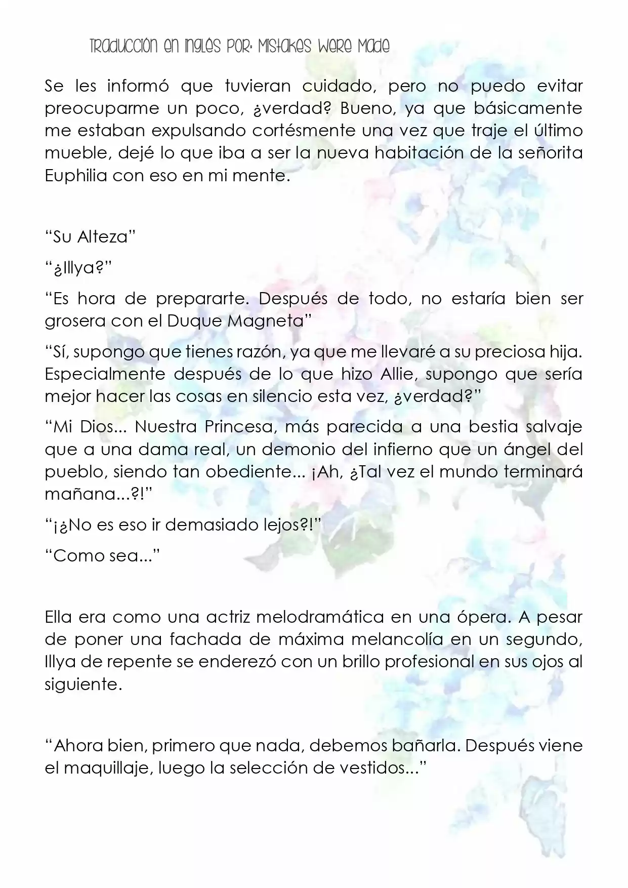 La Revolución Mágica De La Princesa Reencarnada Y La Joven Genio (Novela) - Capítulo 6 - Página 4 - LectorTMOo