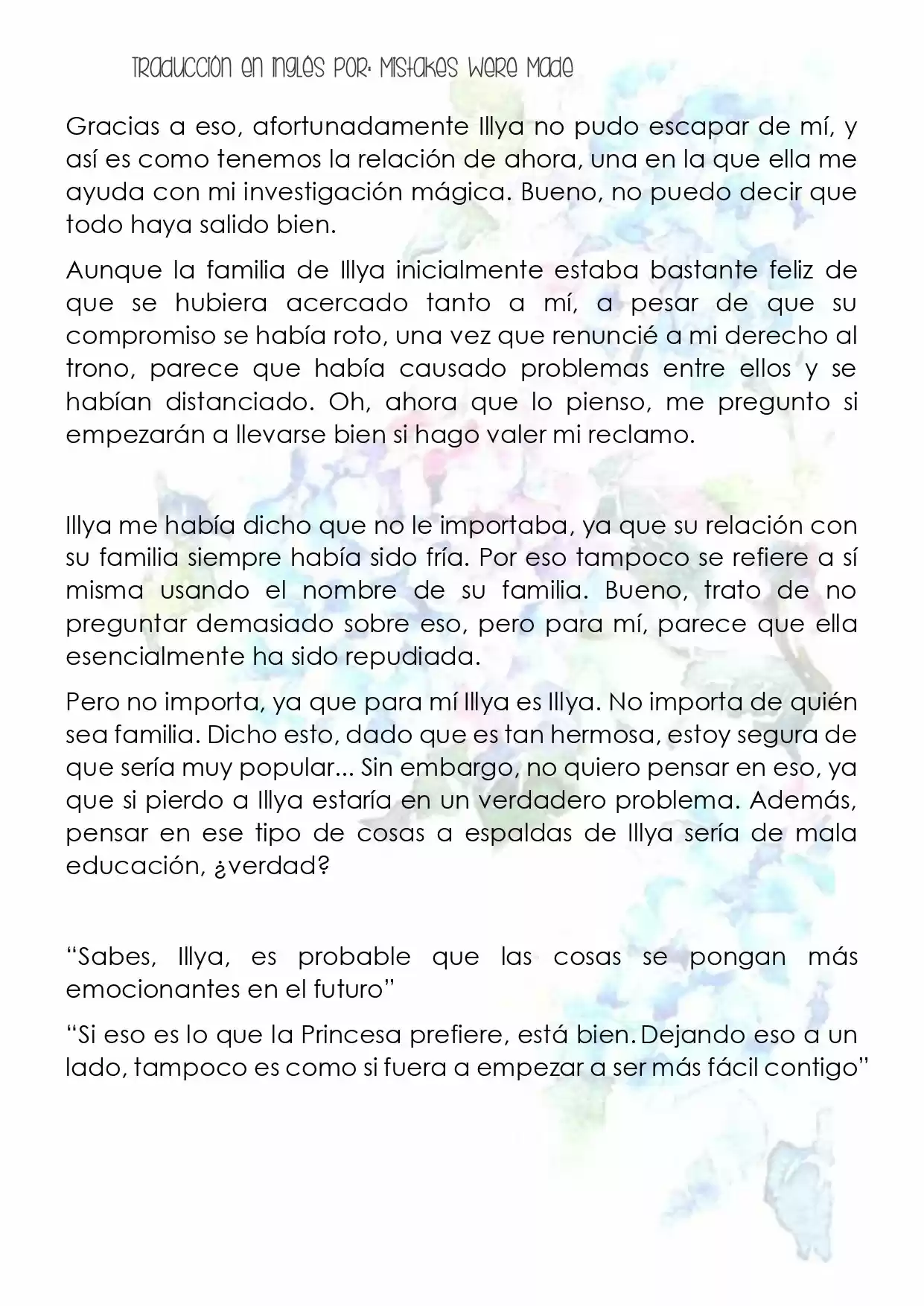 La Revolución Mágica De La Princesa Reencarnada Y La Joven Genio (Novela) - Capítulo 6 - Página 8 - LectorTMOo
