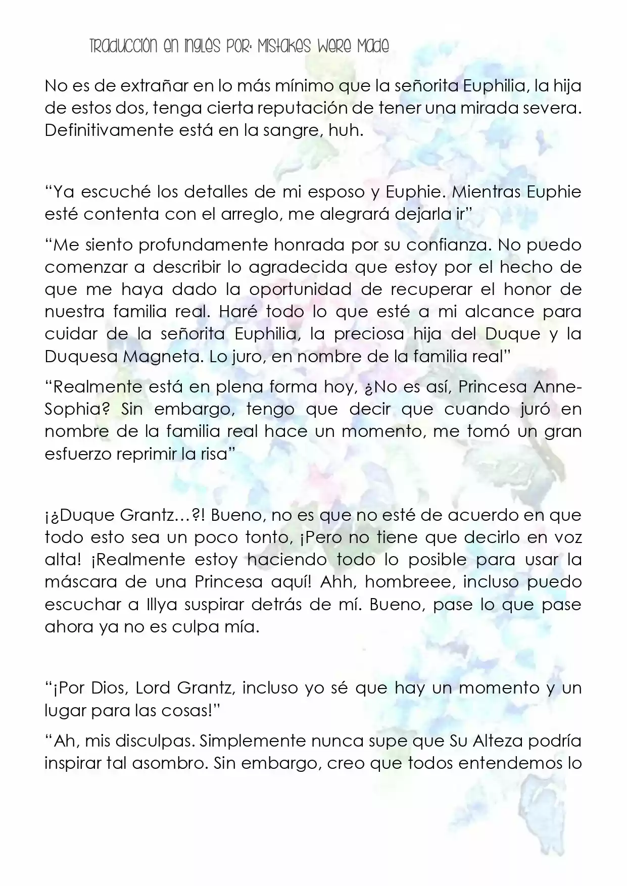 La Revolución Mágica De La Princesa Reencarnada Y La Joven Genio (Novela) - Capítulo 6 - Página 12 - LectorTMOo