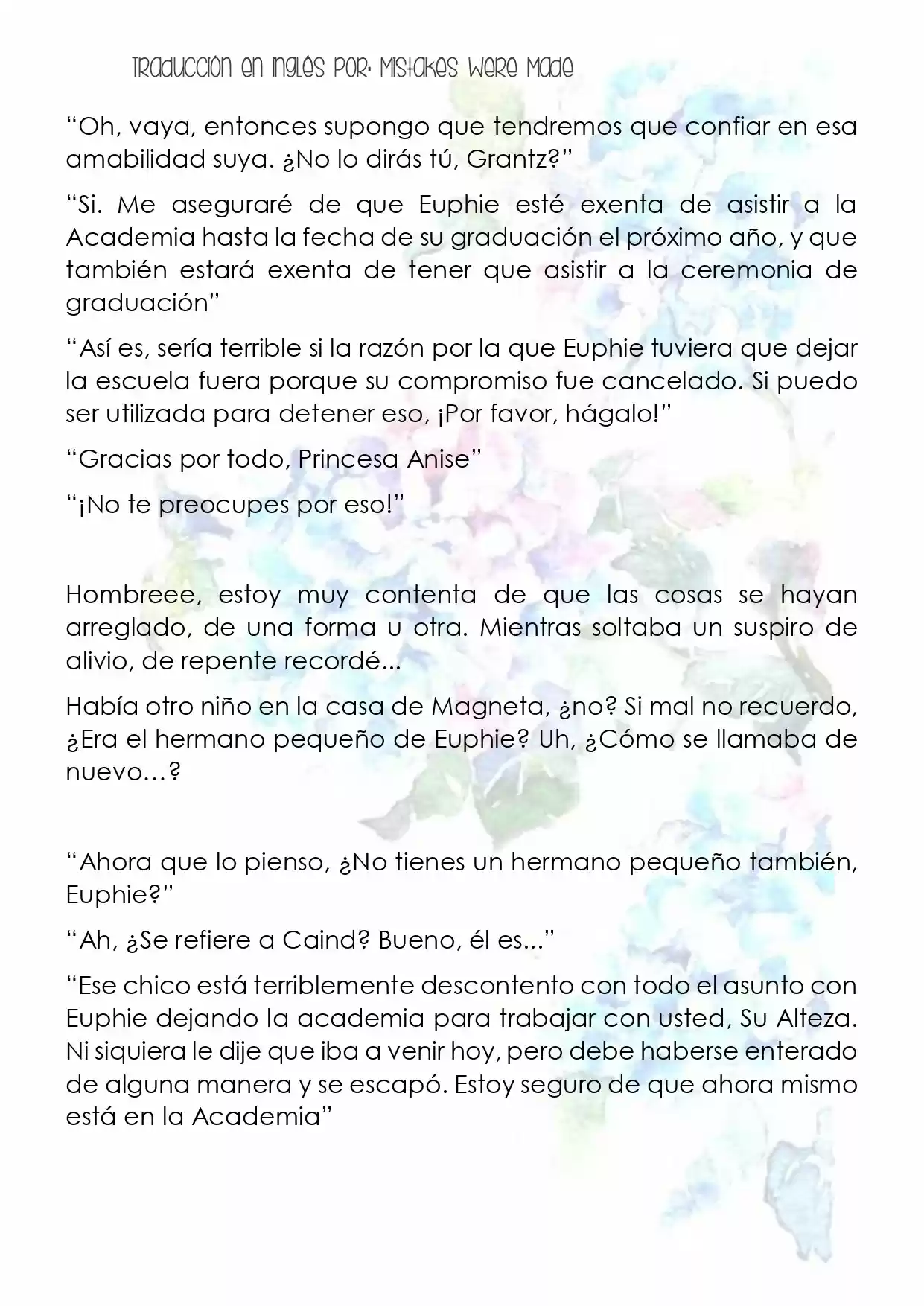 La Revolución Mágica De La Princesa Reencarnada Y La Joven Genio (Novela) - Capítulo 6 - Página 15 - LectorTMOo