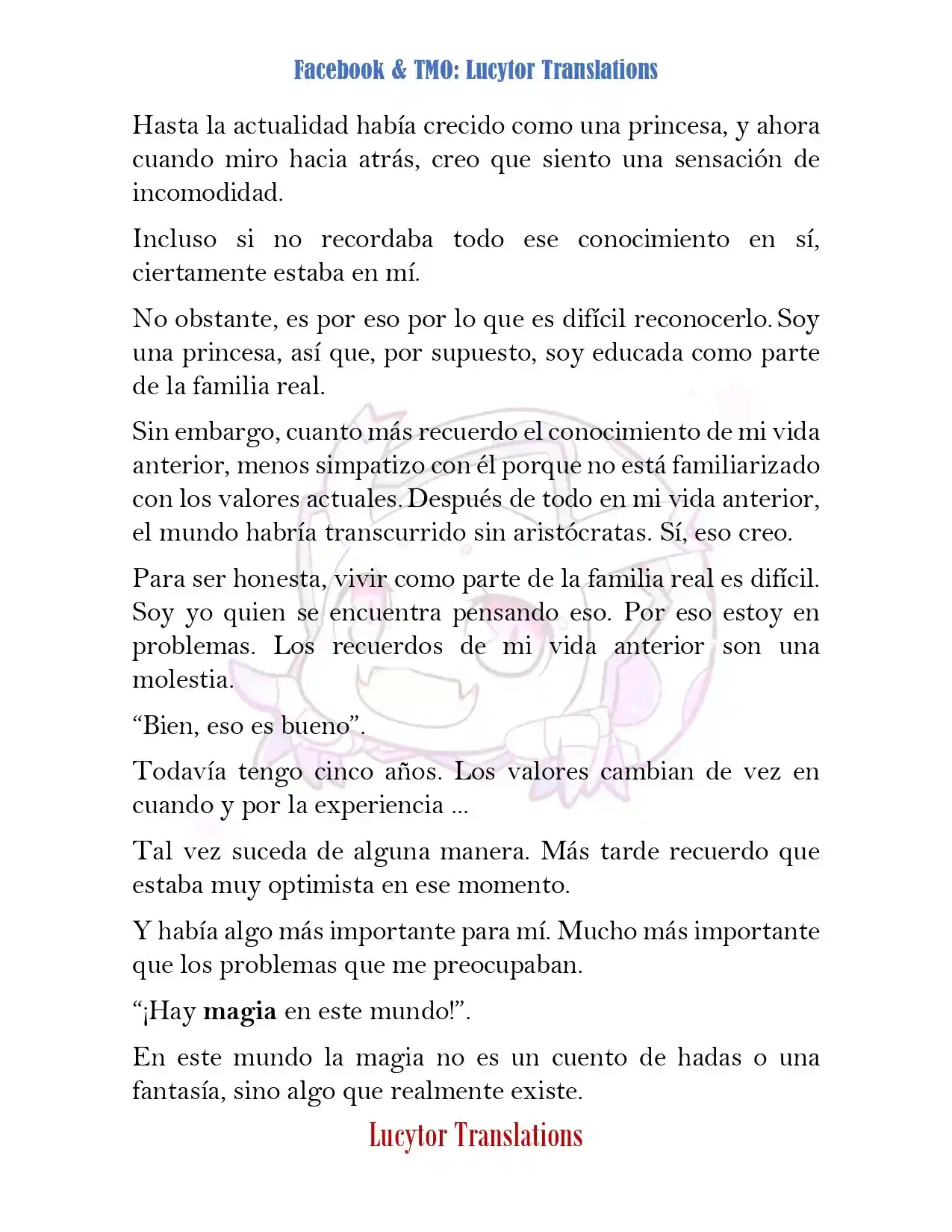 La Revolución Mágica De La Princesa Reencarnada Y La Joven Genio(NW) (Novela) - Capítulo  - Página 4 - LectorTMOo