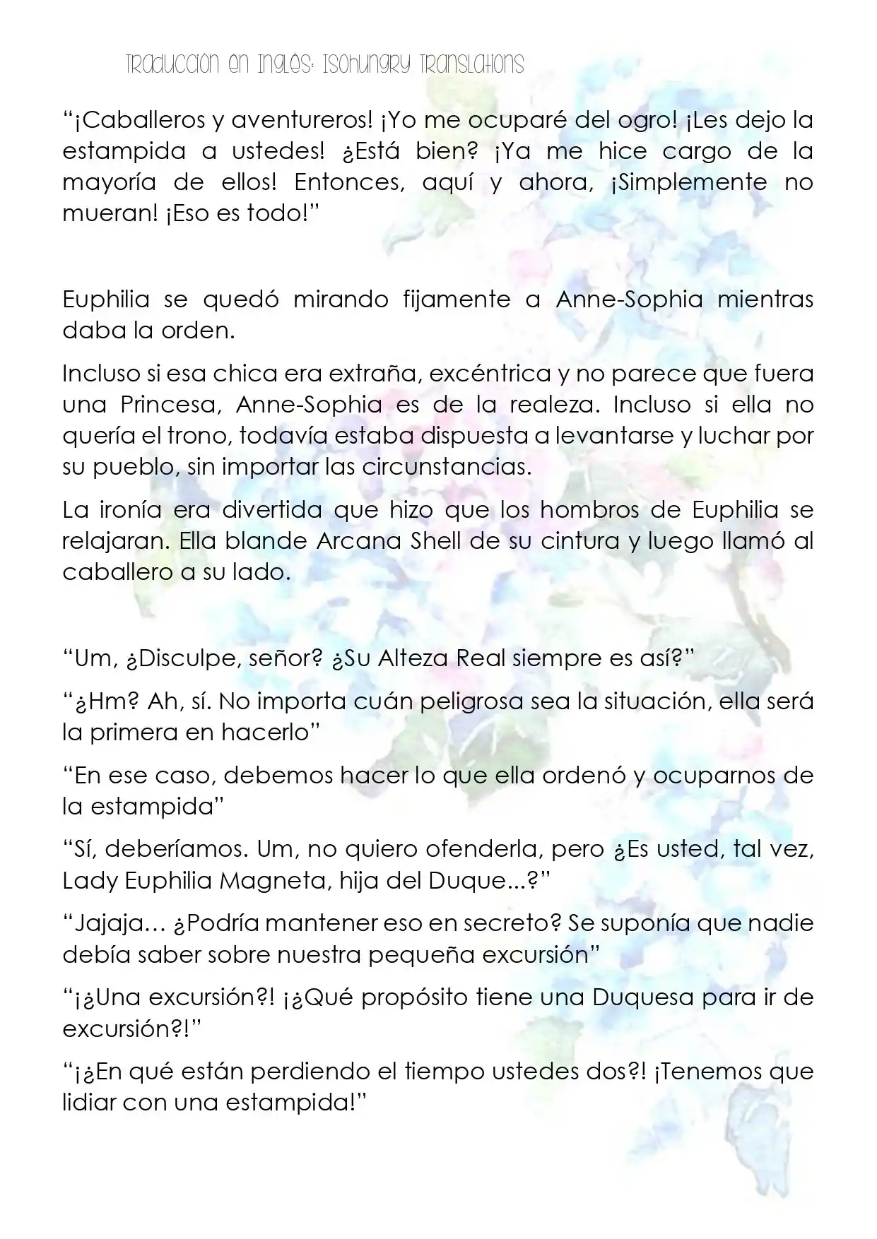 La Revolución Mágica De La Princesa Reencarnada Y La Joven Genio(NW) (Novela) - Capítulo 10 - Página 12 - LectorTMOo