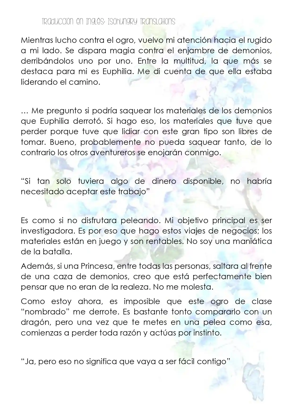 La Revolución Mágica De La Princesa Reencarnada Y La Joven Genio(NW) (Novela) - Capítulo 10 - Página 14 - LectorTMOo