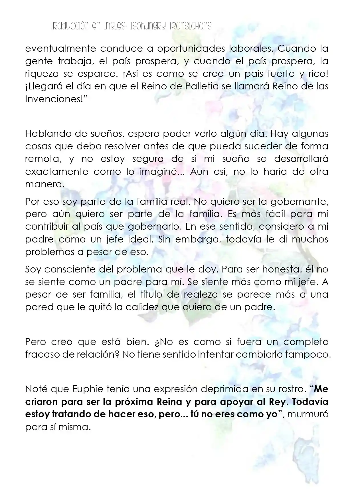 La Revolución Mágica De La Princesa Reencarnada Y La Joven Genio(NW) (Novela) - Capítulo 11 - Página 6 - LectorTMOo
