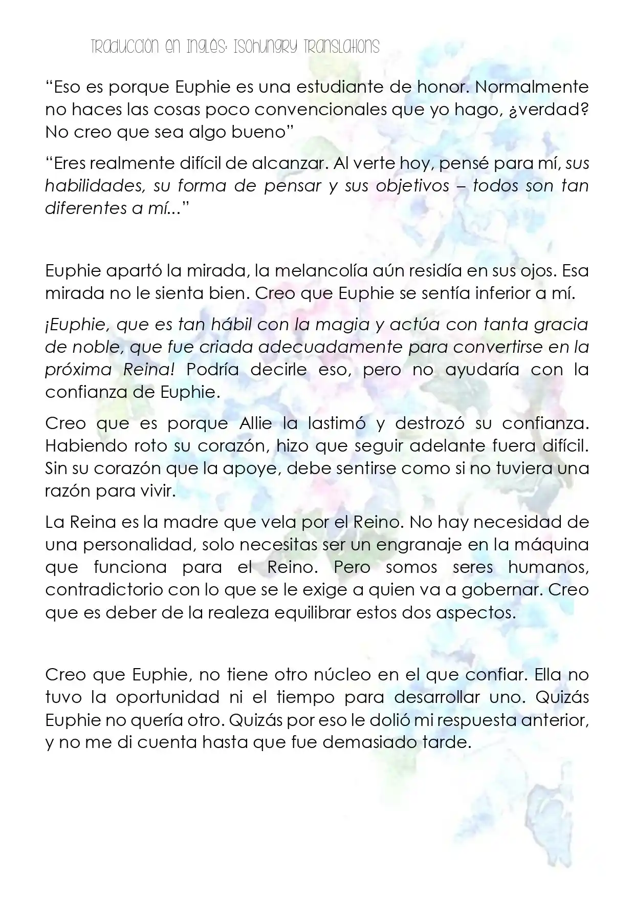 La Revolución Mágica De La Princesa Reencarnada Y La Joven Genio(NW) (Novela) - Capítulo 11 - Página 7 - LectorTMOo