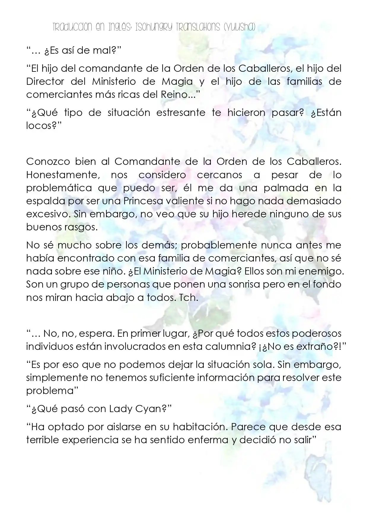 La Revolución Mágica De La Princesa Reencarnada Y La Joven Genio(NW) (Novela) - Capítulo 12 - Página 4 - LectorTMOo