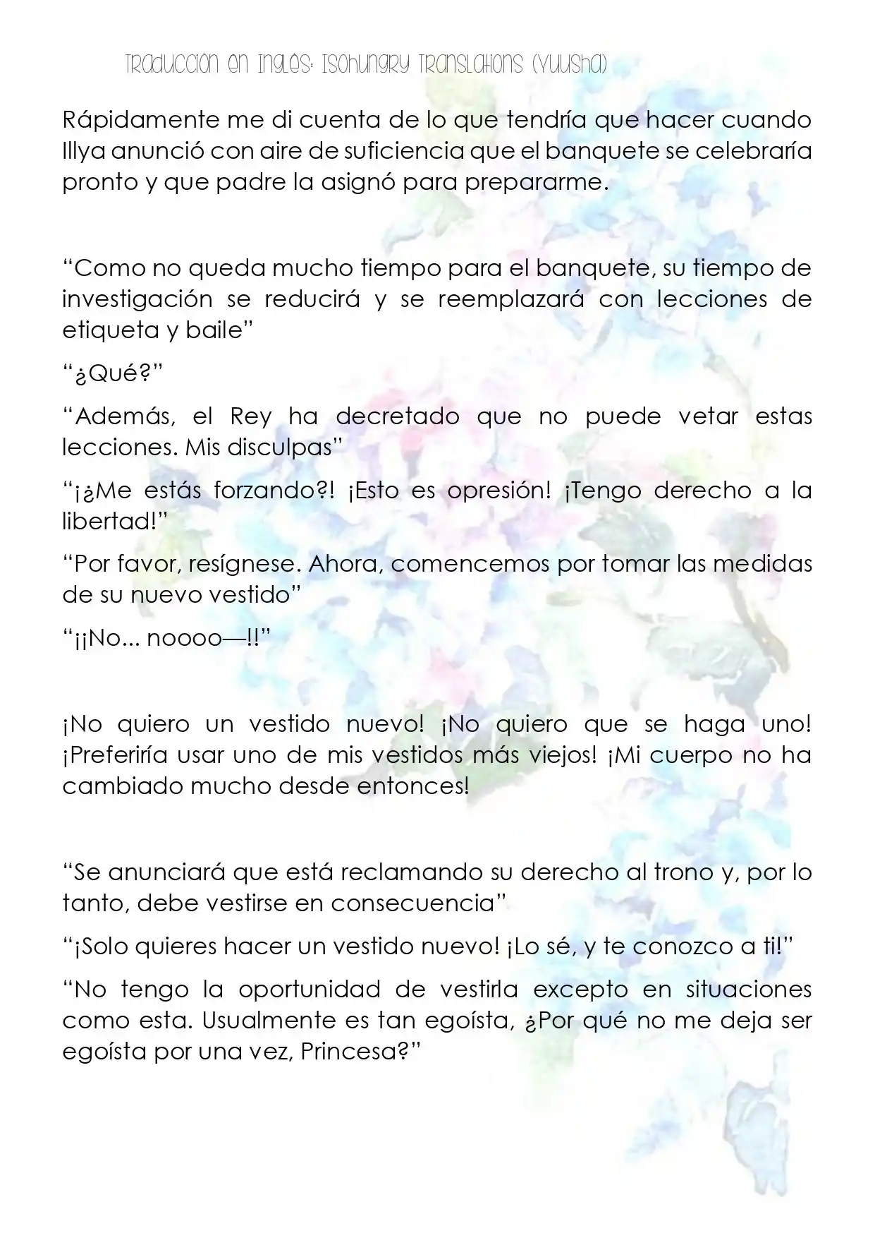 La Revolución Mágica De La Princesa Reencarnada Y La Joven Genio(NW) (Novela) - Capítulo 12 - Página 8 - LectorTMOo