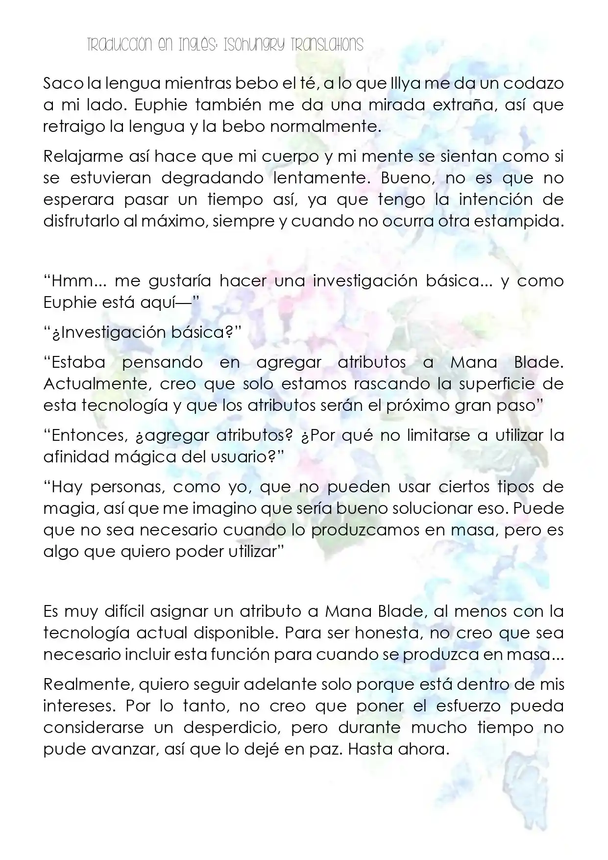 La Revolución Mágica De La Princesa Reencarnada Y La Joven Genio(NW) (Novela) - Capítulo 14 - Página 8 - LectorTMOo