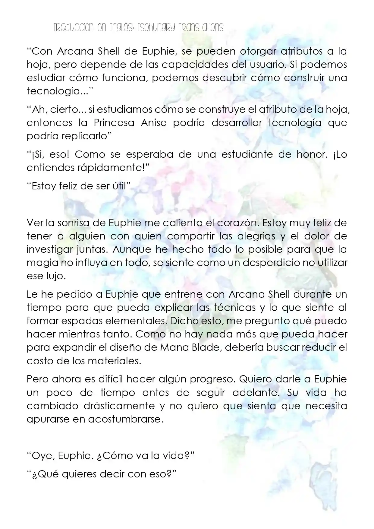 La Revolución Mágica De La Princesa Reencarnada Y La Joven Genio(NW) (Novela) - Capítulo 14 - Página 9 - LectorTMOo
