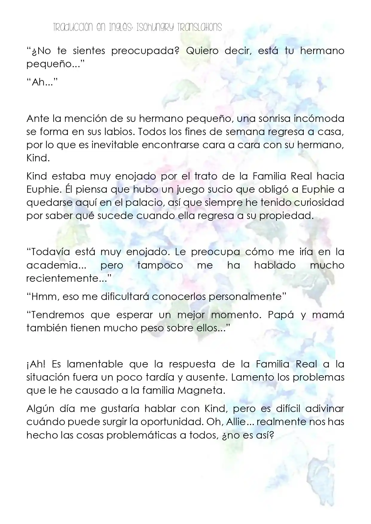 La Revolución Mágica De La Princesa Reencarnada Y La Joven Genio(NW) (Novela) - Capítulo 14 - Página 10 - LectorTMOo