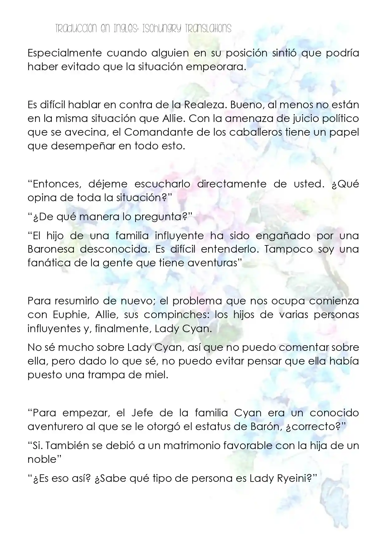 La Revolución Mágica De La Princesa Reencarnada Y La Joven Genio(NW) (Novela) - Capítulo 14 - Página 16 - LectorTMOo