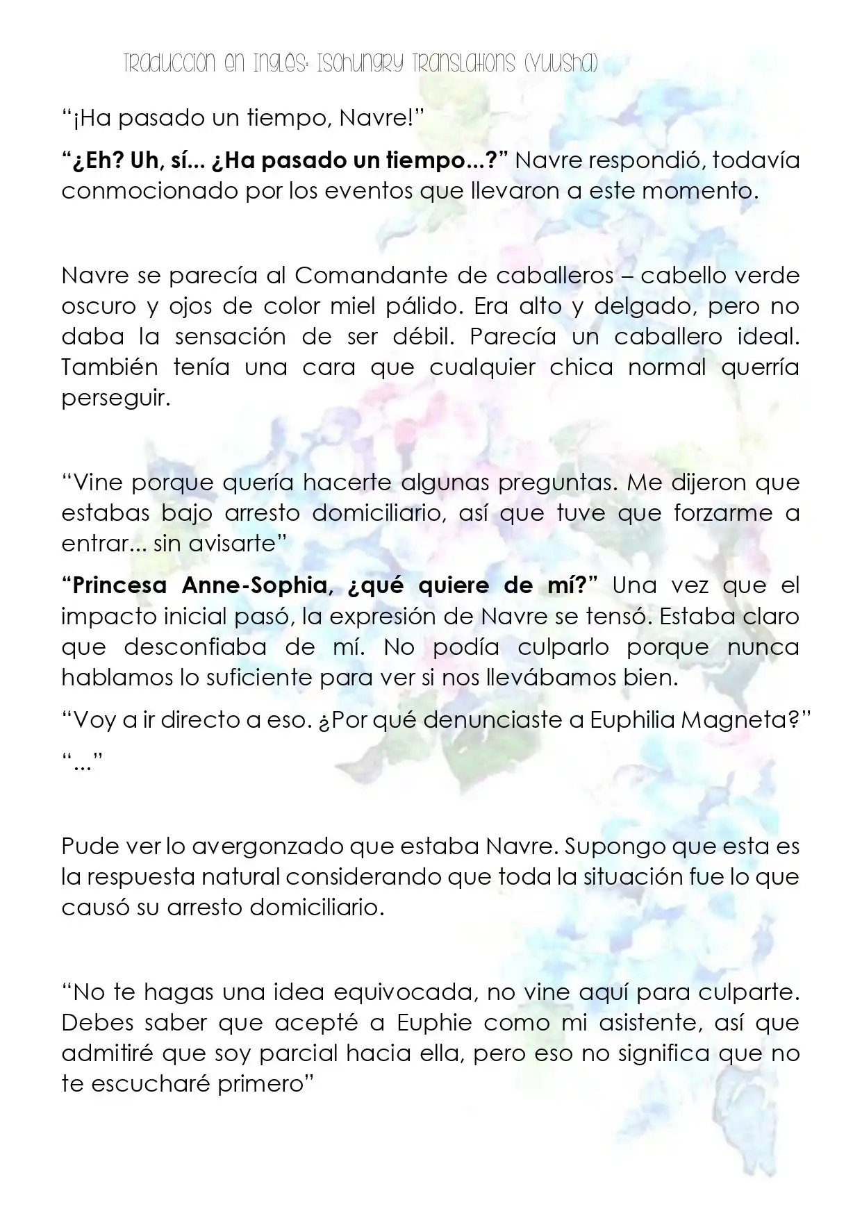 La Revolución Mágica De La Princesa Reencarnada Y La Joven Genio(NW) (Novela) - Capítulo 15 - Página 5 - LectorTMOo
