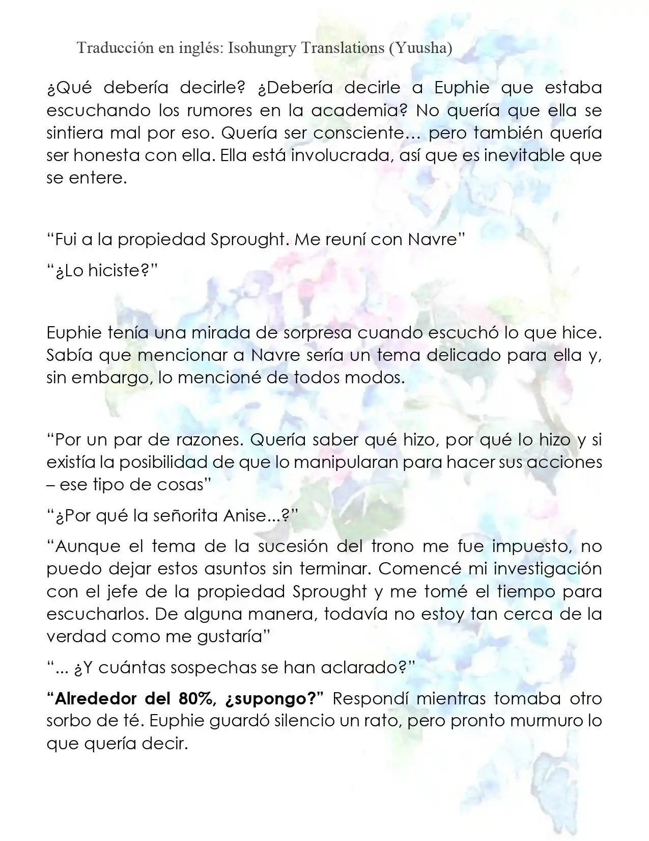 La Revolución Mágica De La Princesa Reencarnada Y La Joven Genio(NW) (Novela) - Capítulo 16 - Página 5 - LectorTMOo