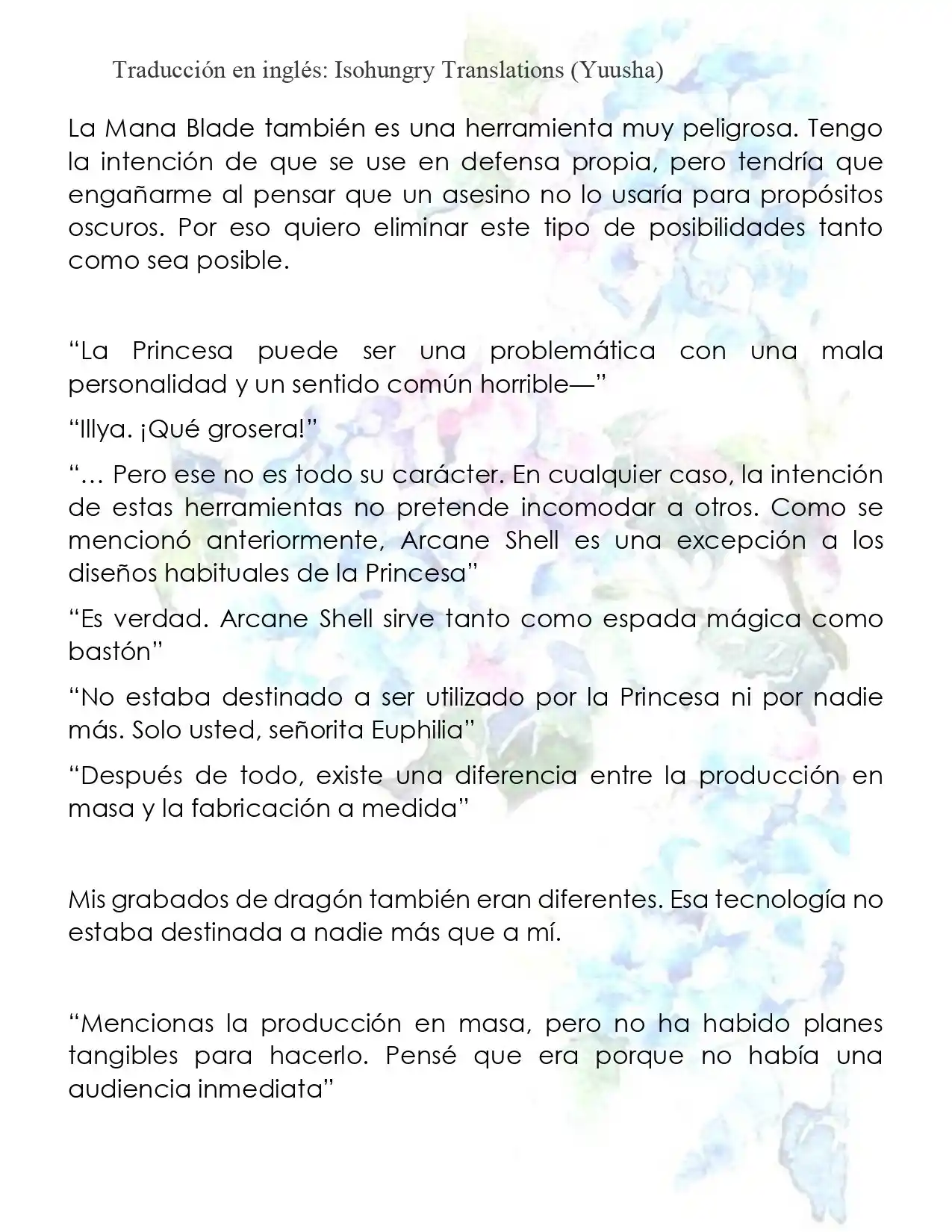 La Revolución Mágica De La Princesa Reencarnada Y La Joven Genio(NW) (Novela) - Capítulo 16 - Página 17 - LectorTMOo