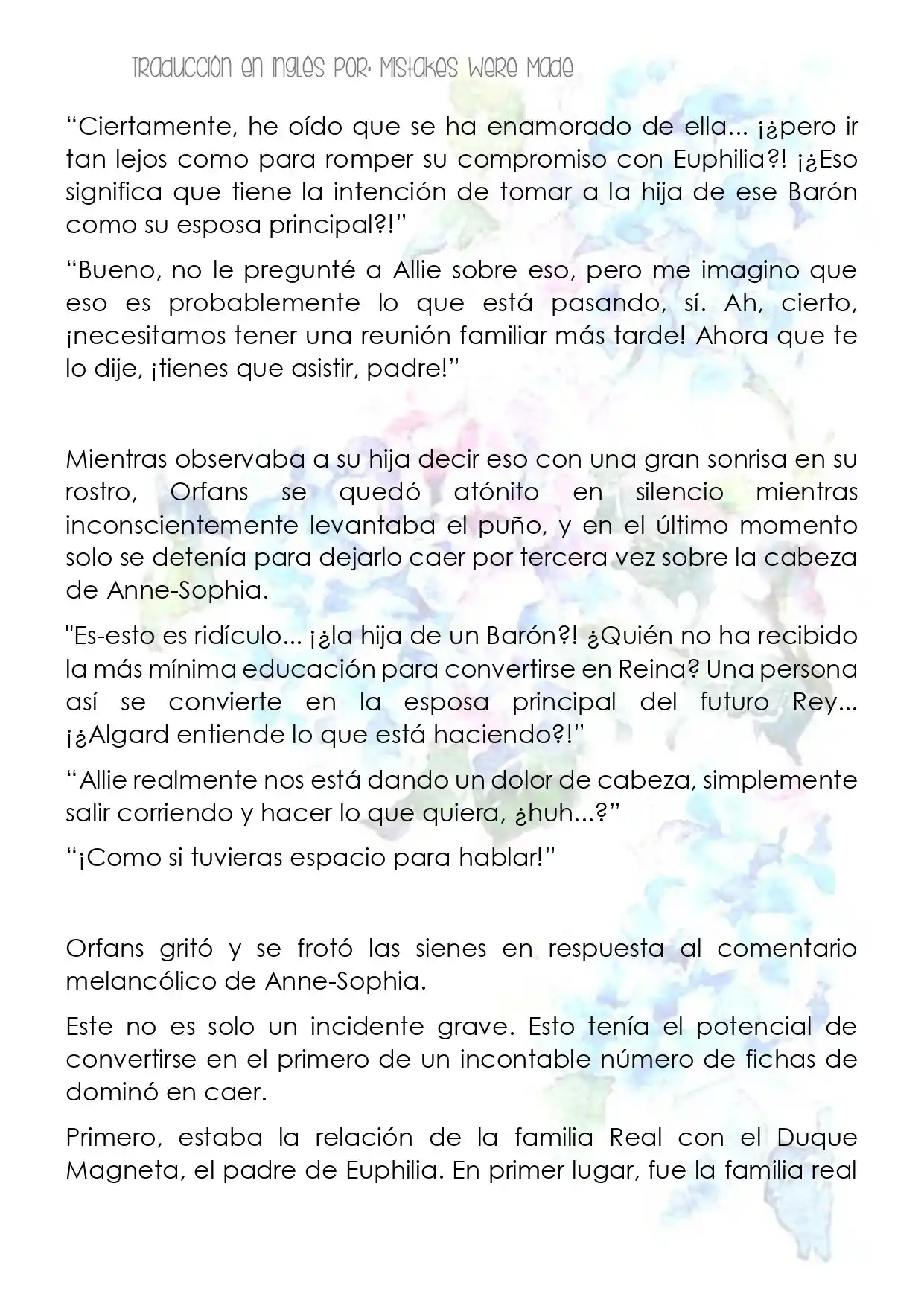 La Revolución Mágica De La Princesa Reencarnada Y La Joven Genio(NW) (Novela) - Capítulo 2 - Página 11 - LectorTMOo