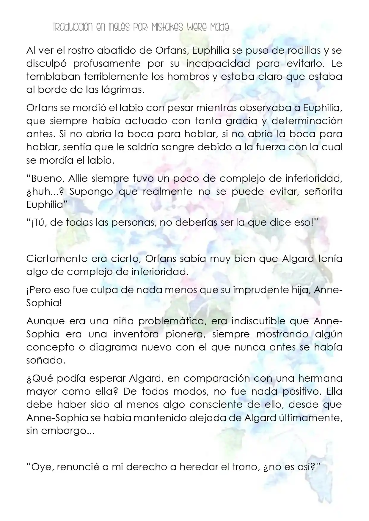 La Revolución Mágica De La Princesa Reencarnada Y La Joven Genio(NW) (Novela) - Capítulo 2 - Página 14 - LectorTMOo